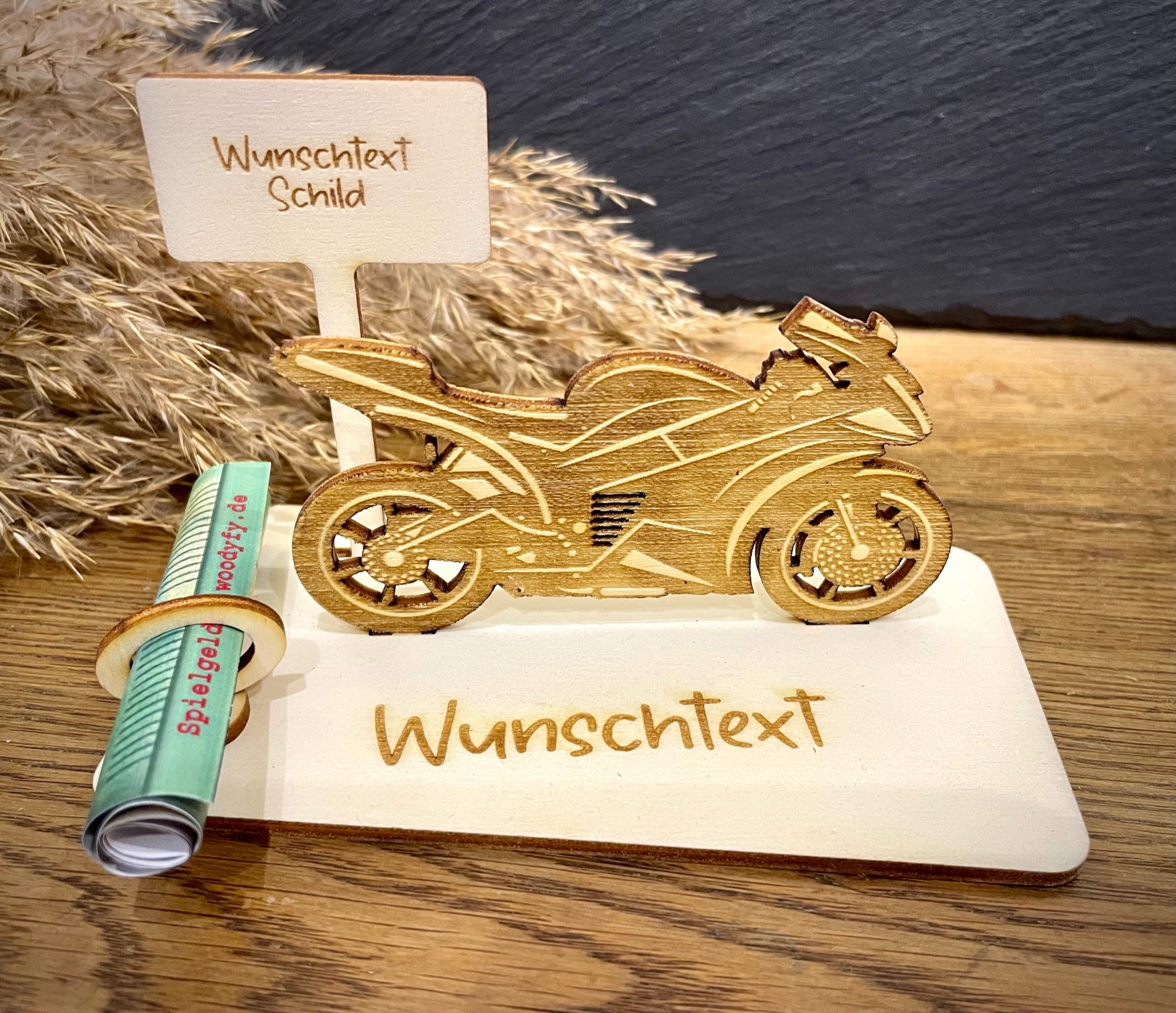 Geldscheinhalter Rennmaschine