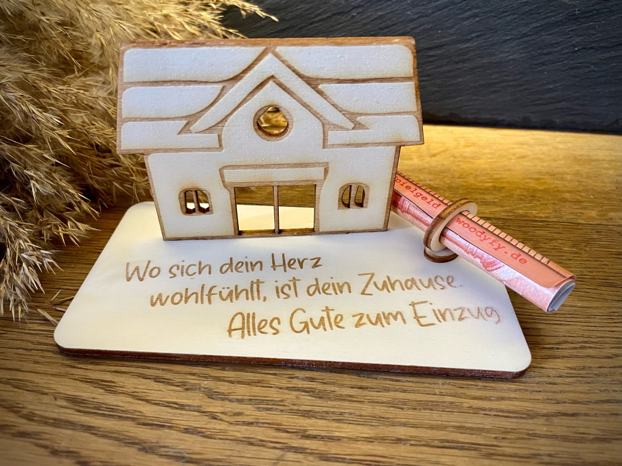 Geldscheinhalter Haus