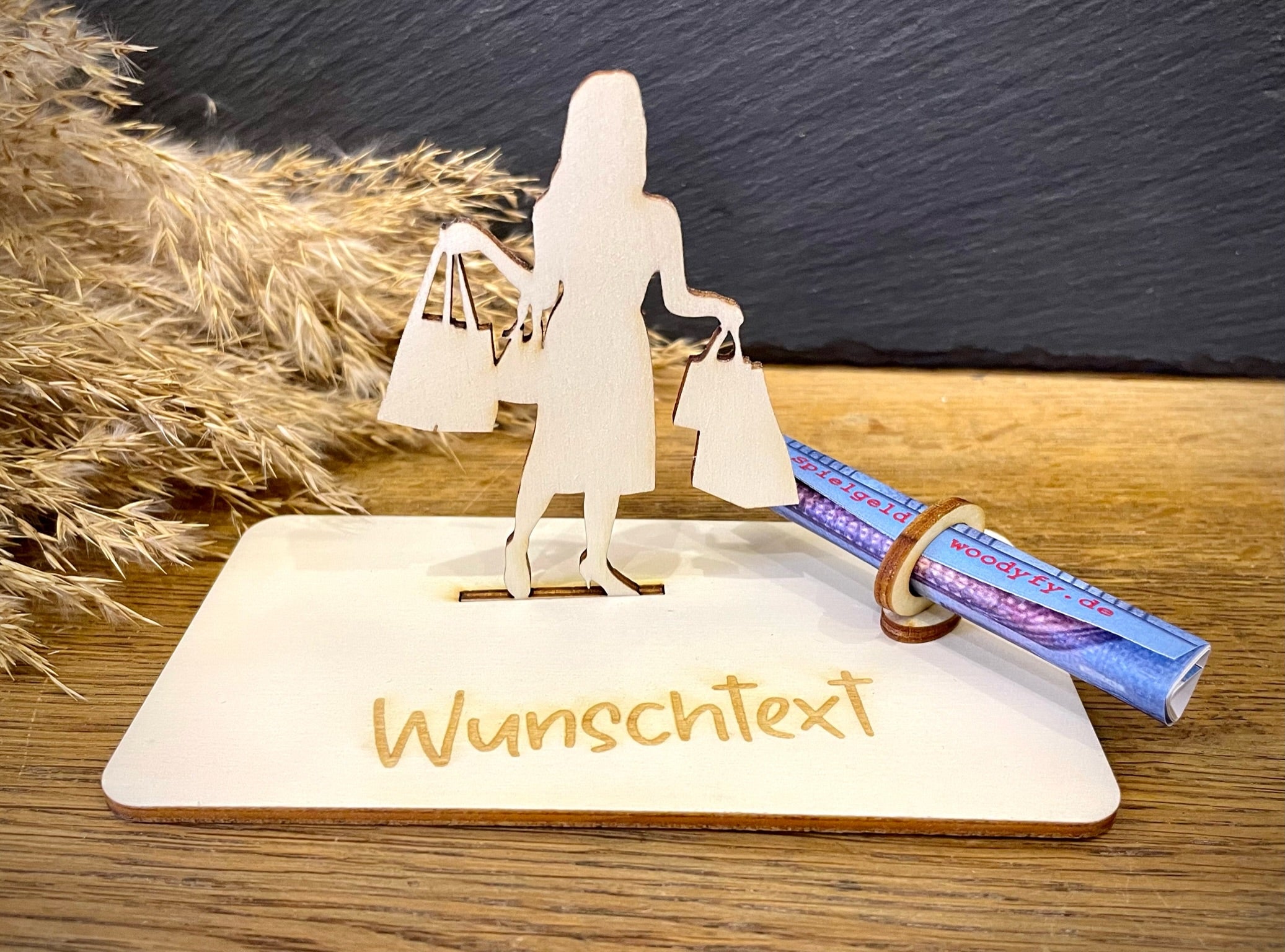 Geldscheinhalter Shoppingtour