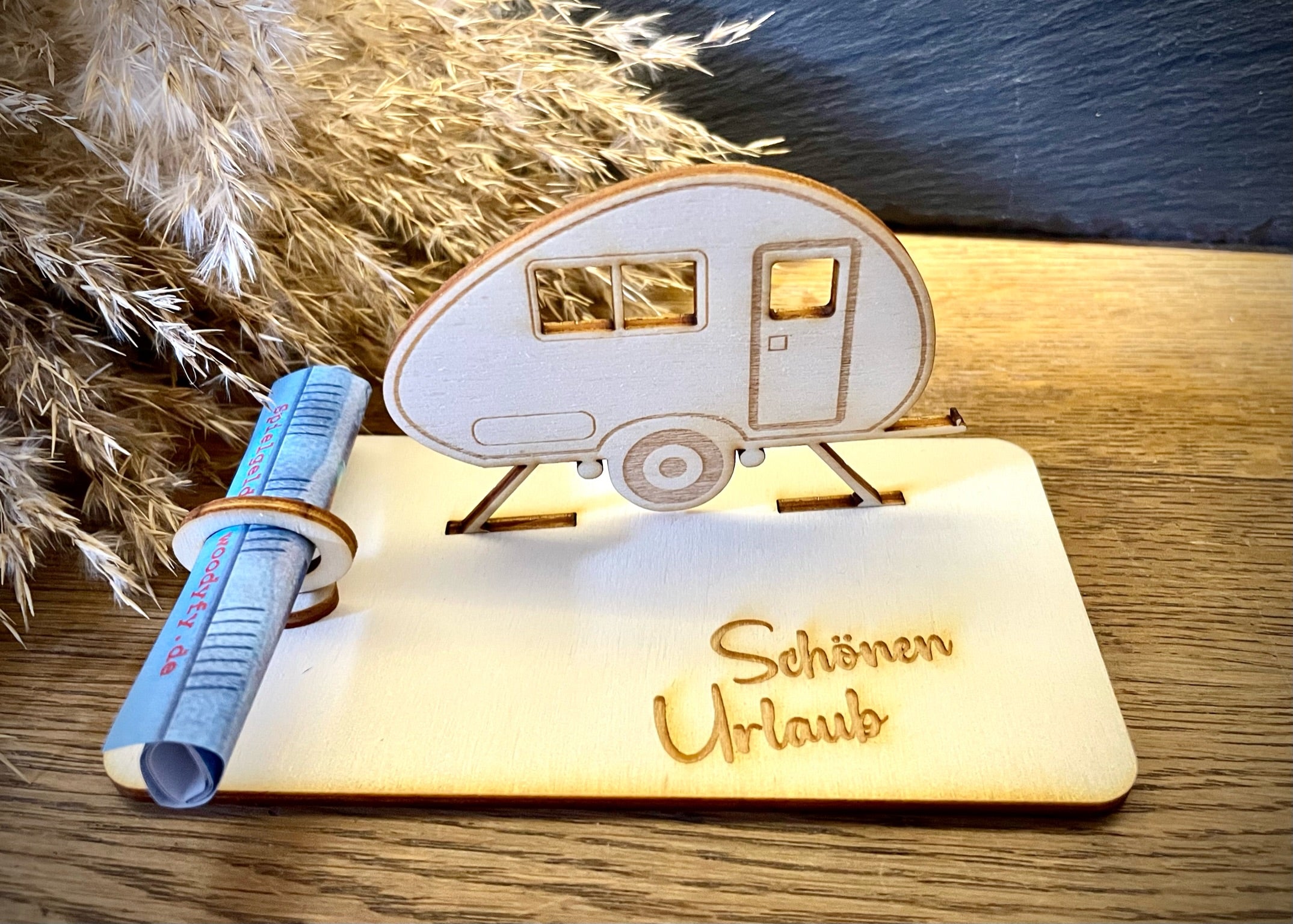 Geldscheinhalter Wohnwagen