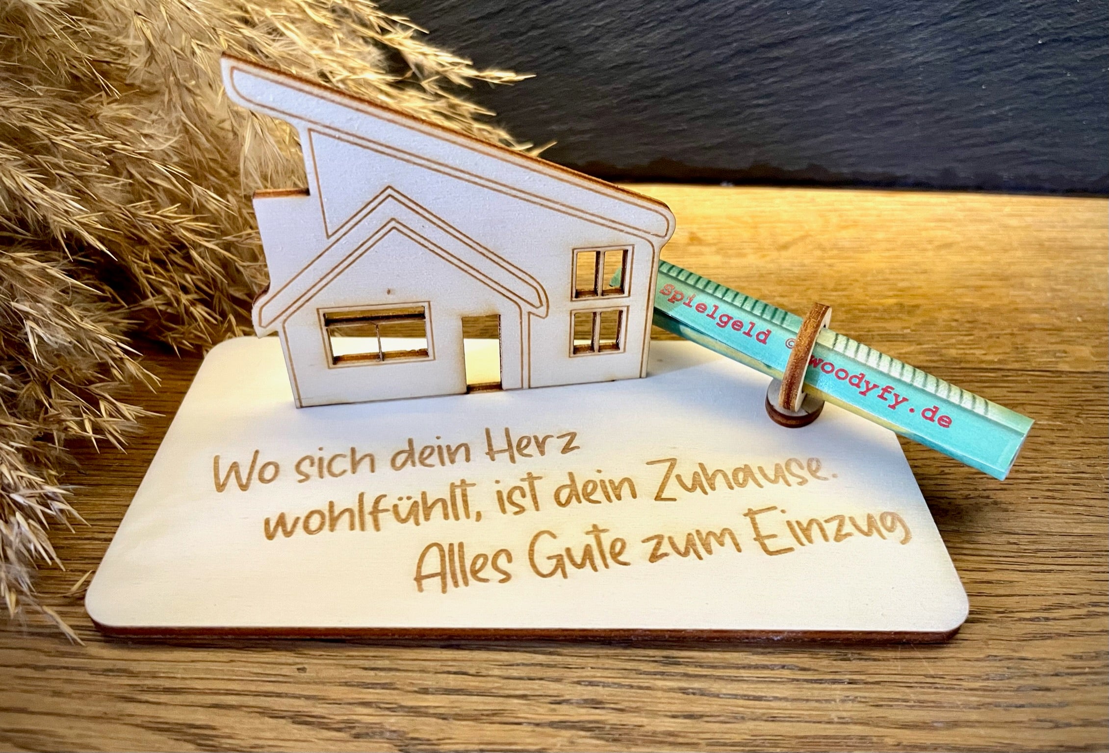 Geldscheinhalter Haus