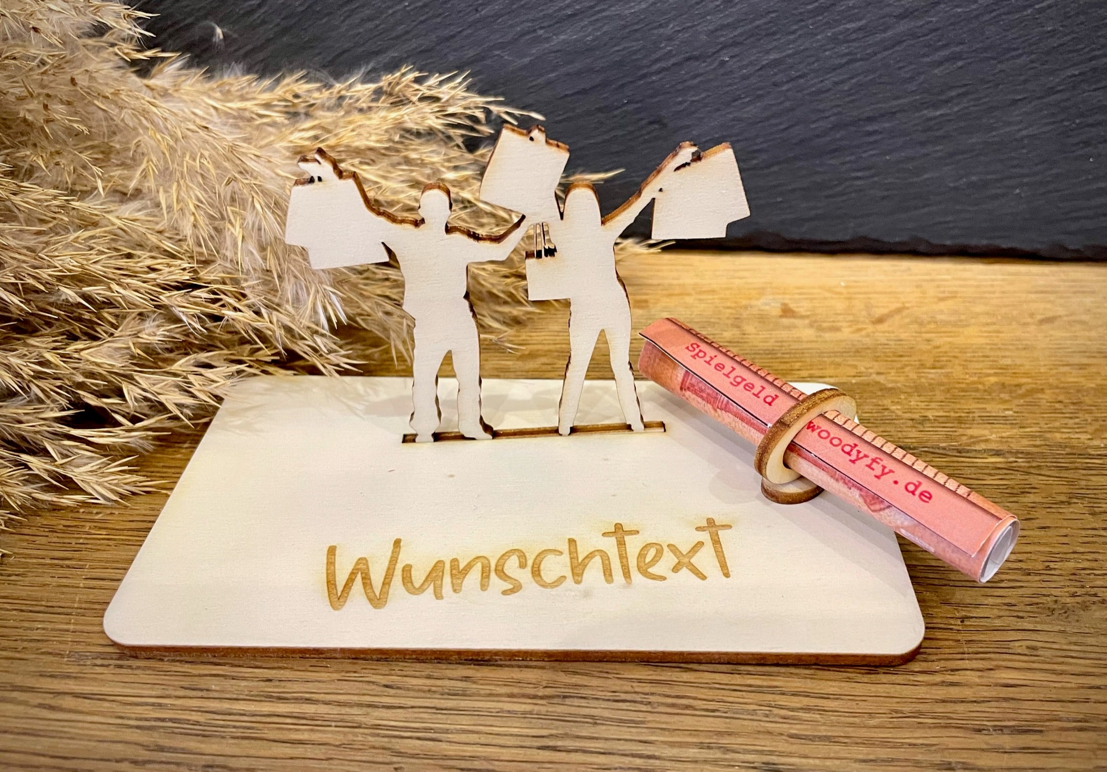 Geldscheinhalter Shoppingtour