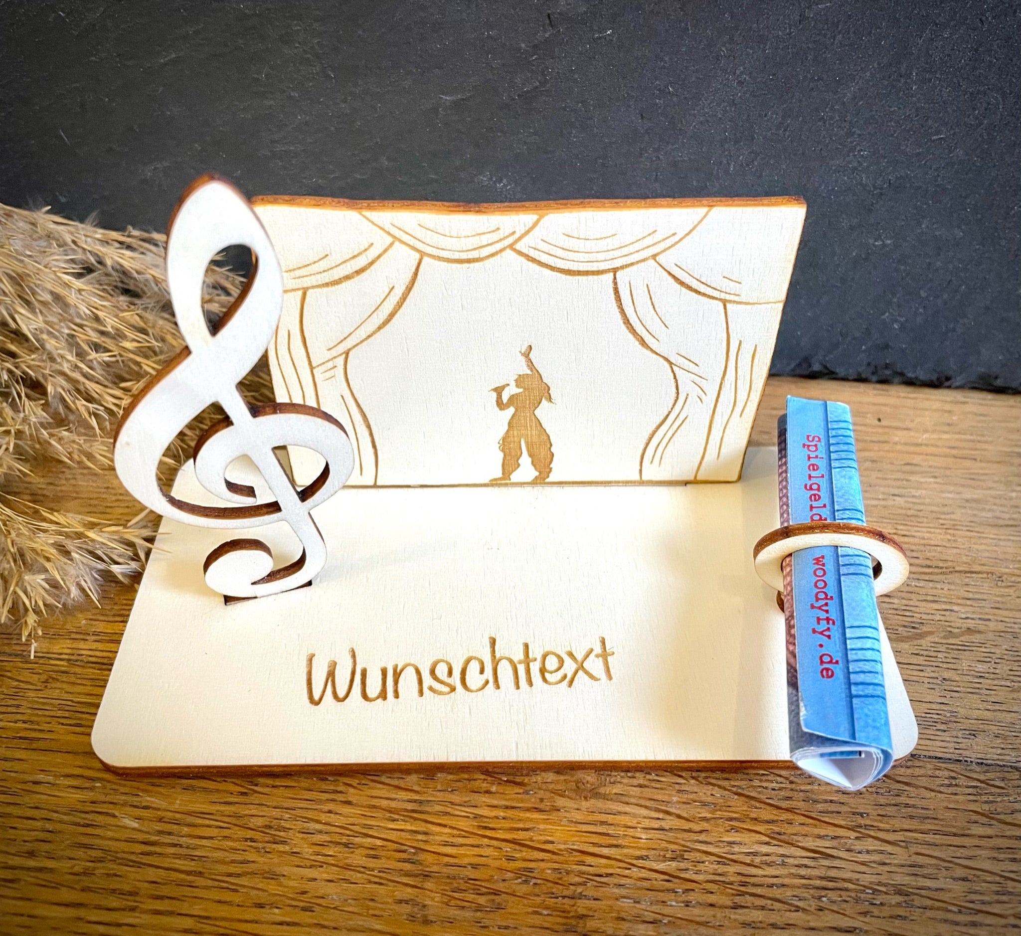 Geldscheinhalter Konzert, Theater, Musical, Sängerin