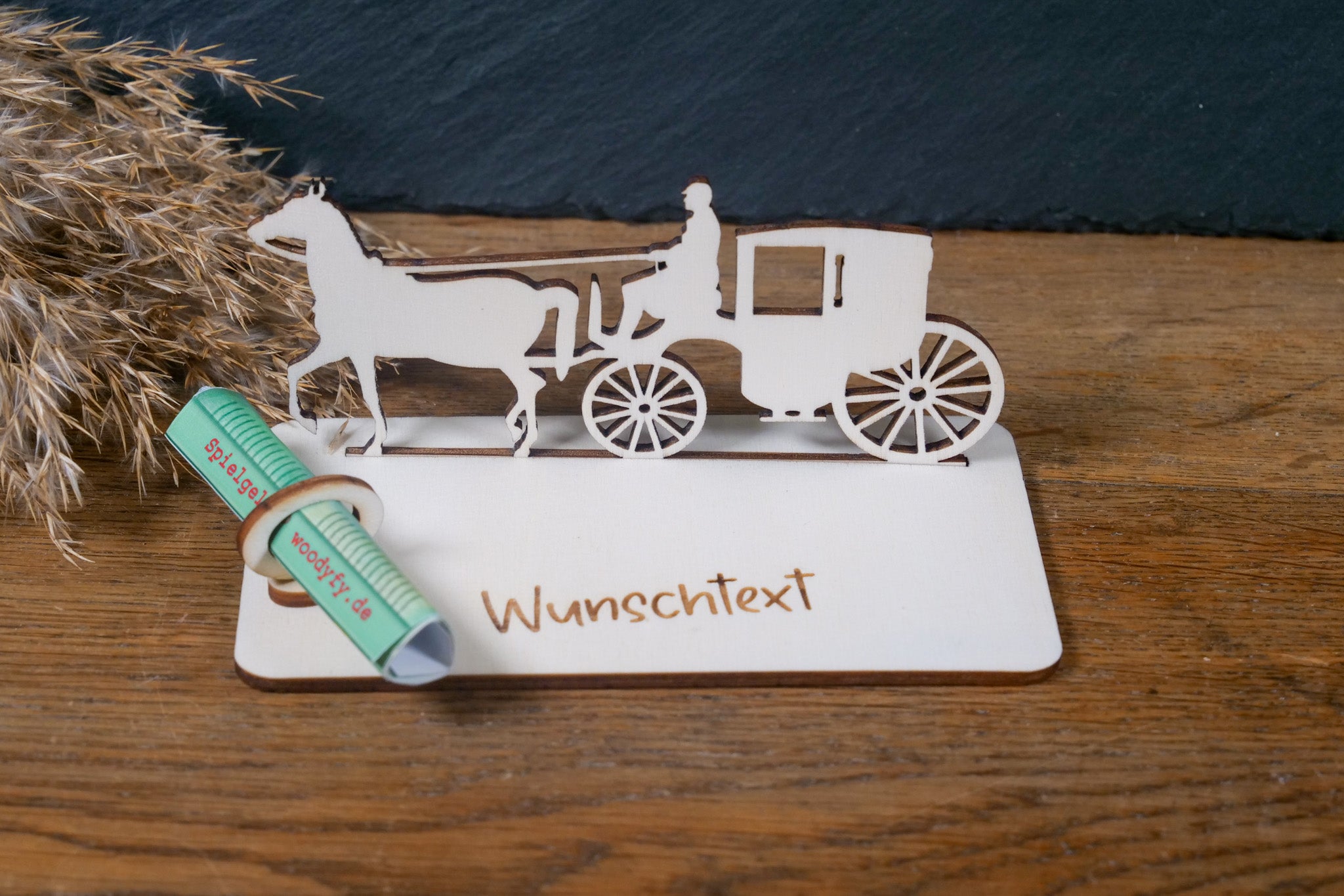 Geldscheinhalter Kutsche