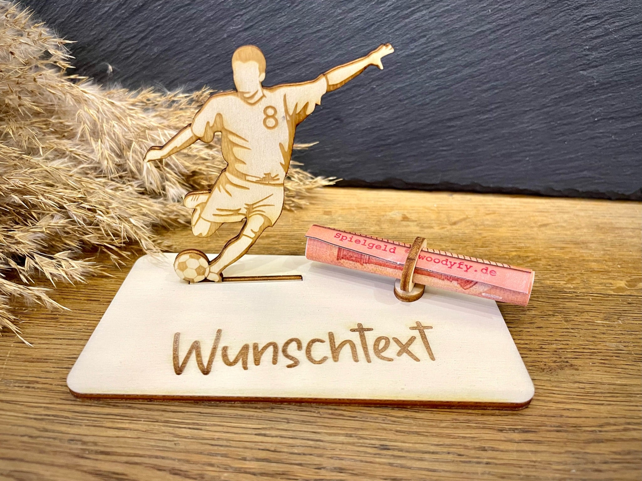 Geldscheinhalter Fußballspieler