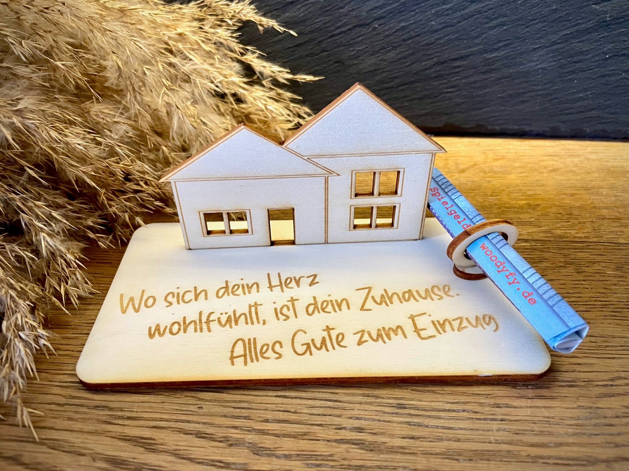 Geldscheinhalter Haus