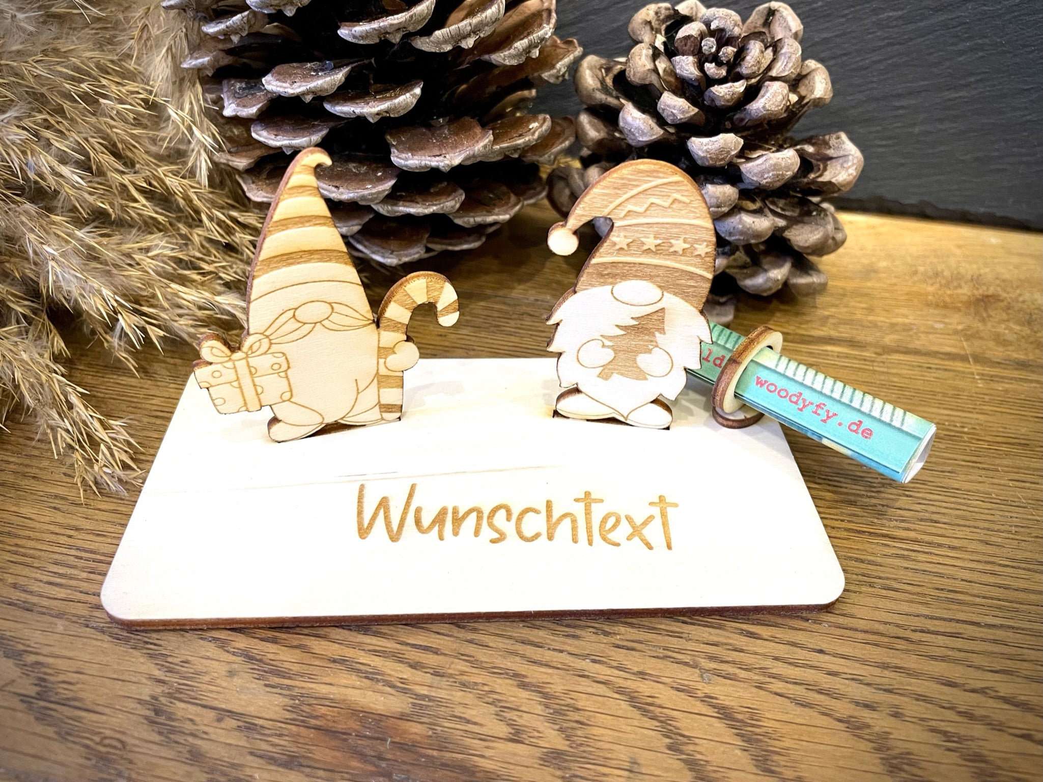 Geldscheinhalter Weihnachtswichtel