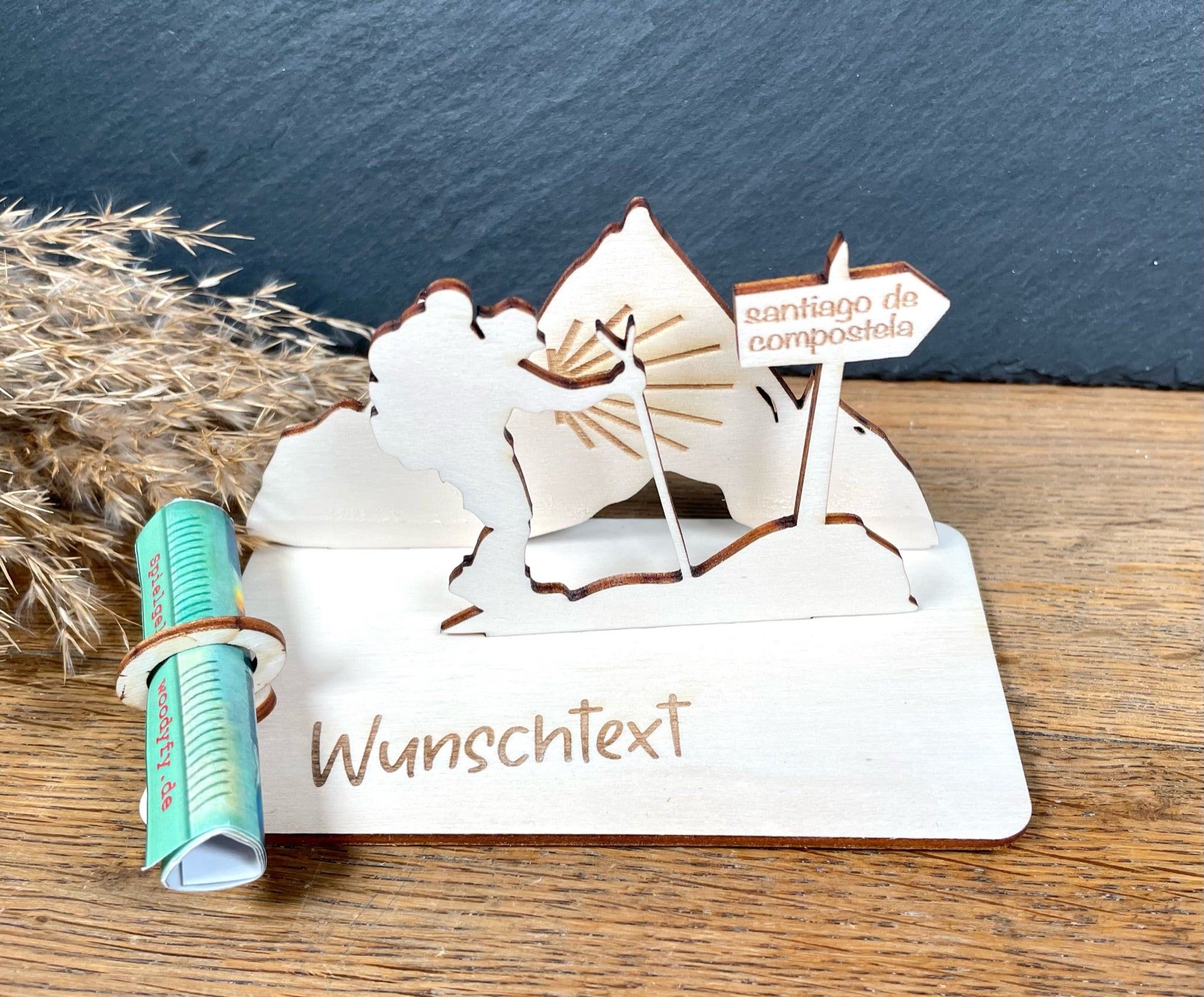 Geldscheinhalter Jakobsweg