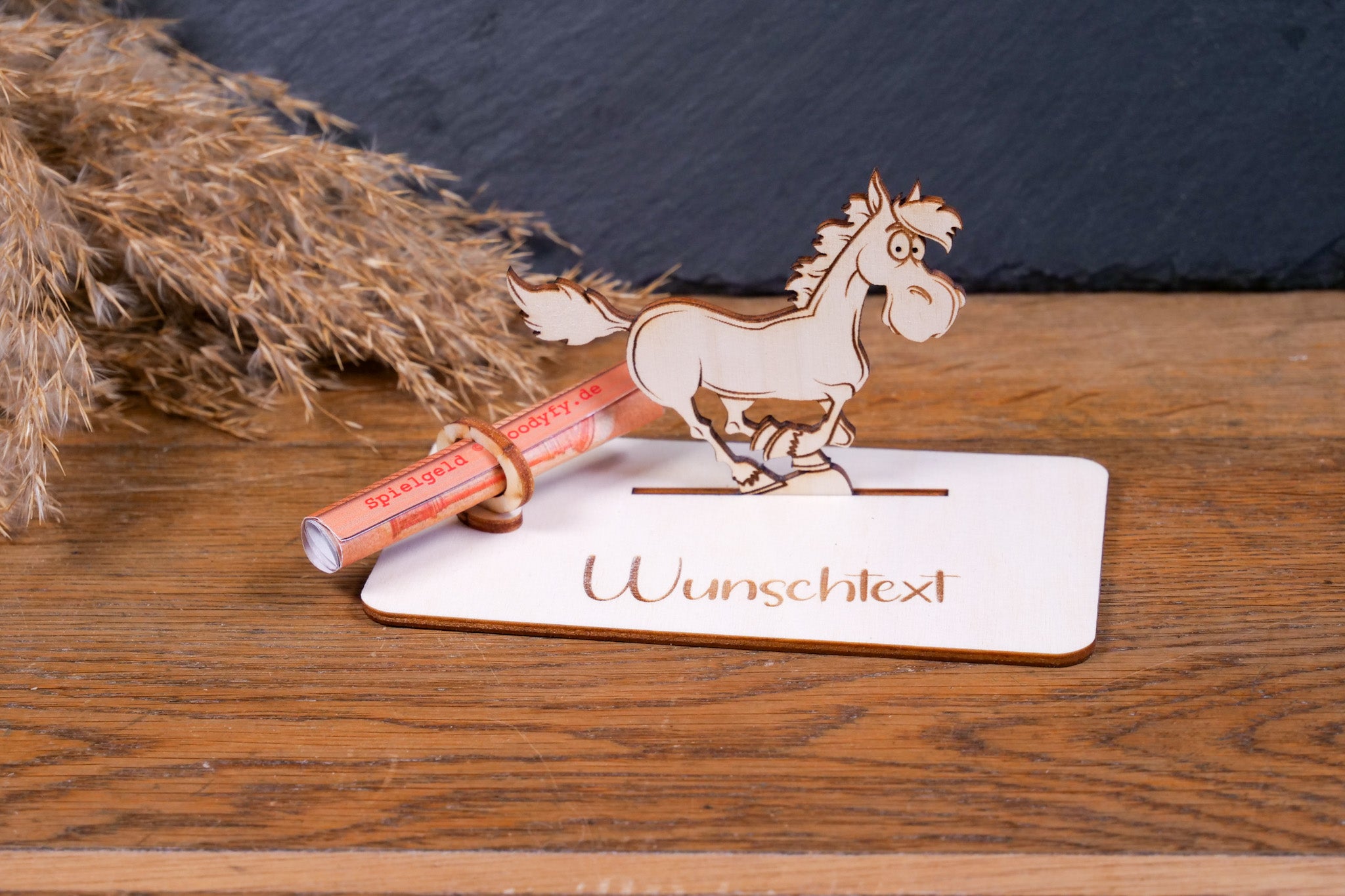 Geldscheinhalter Pferd