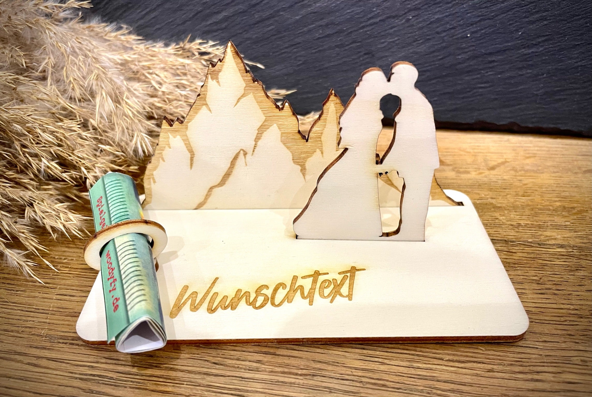 Geldscheinhalter Hochzeitspaar