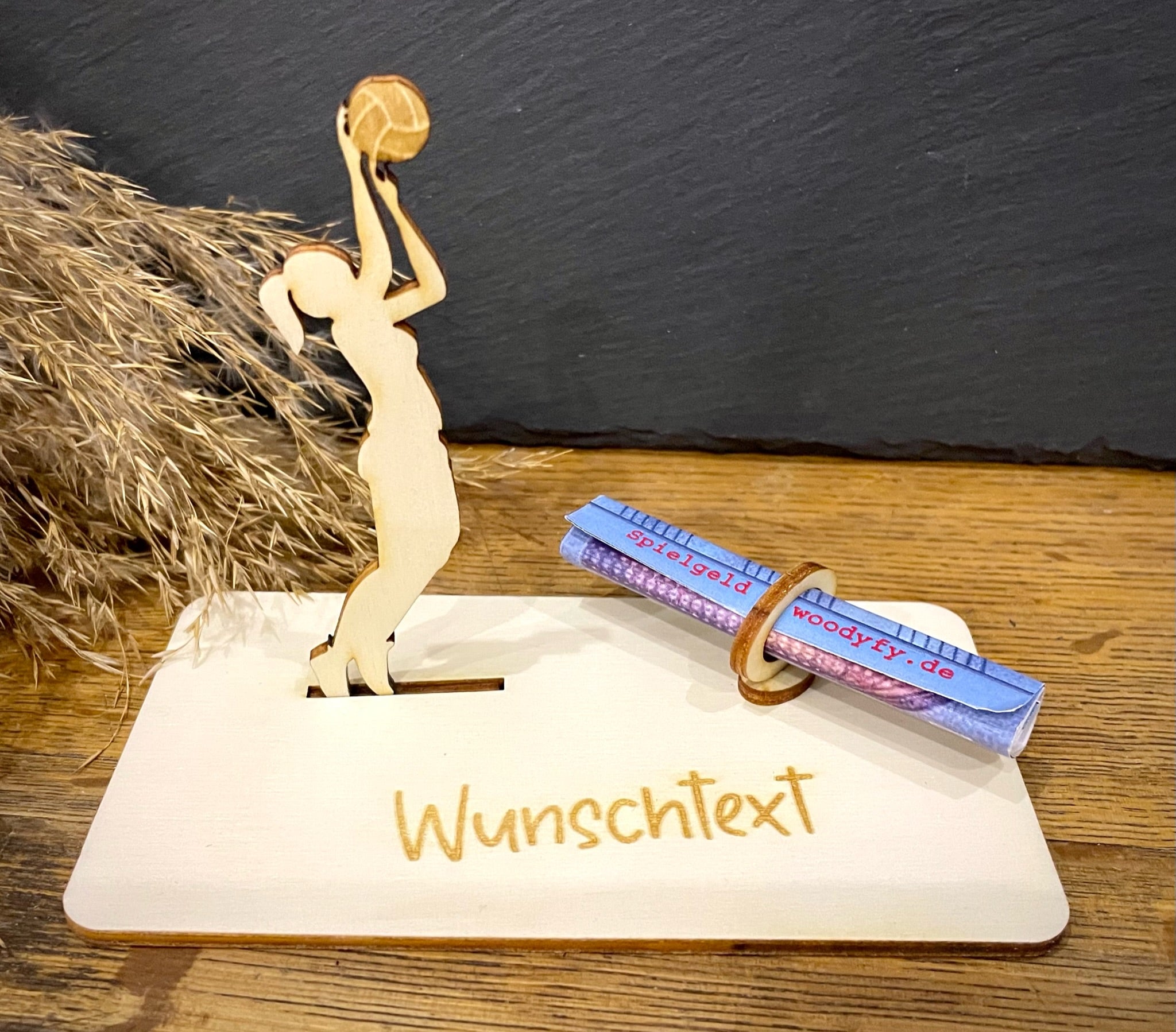 Geldscheinhalter Volleyballspielerin