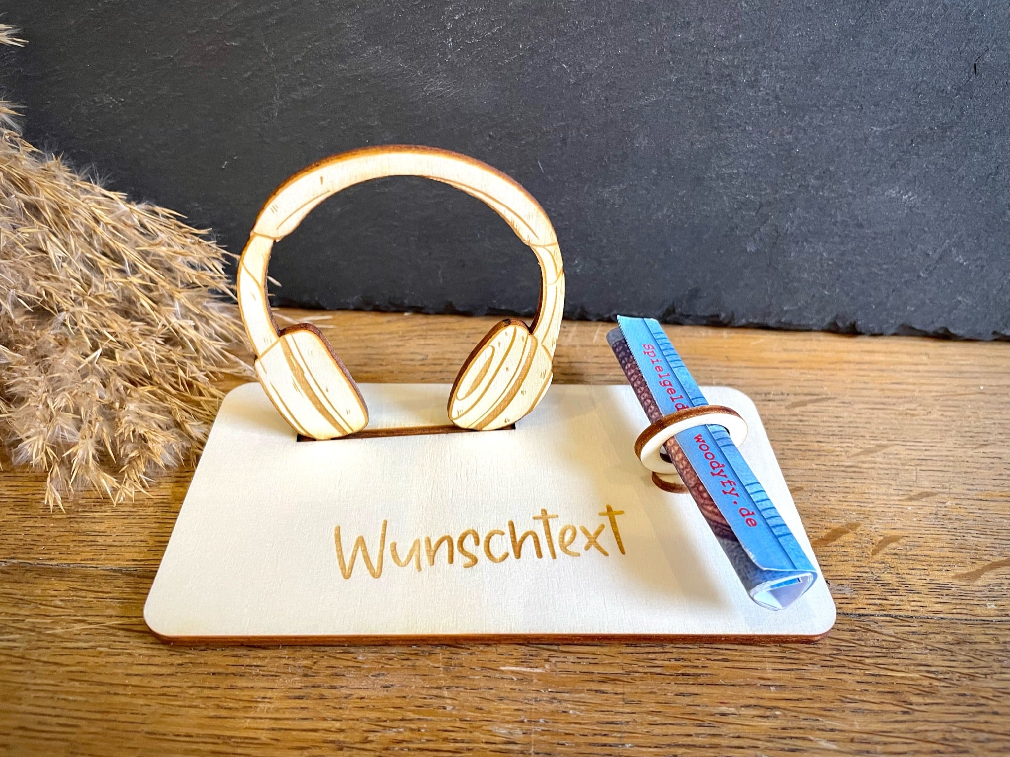 Geldscheinhalter Kopfhörer