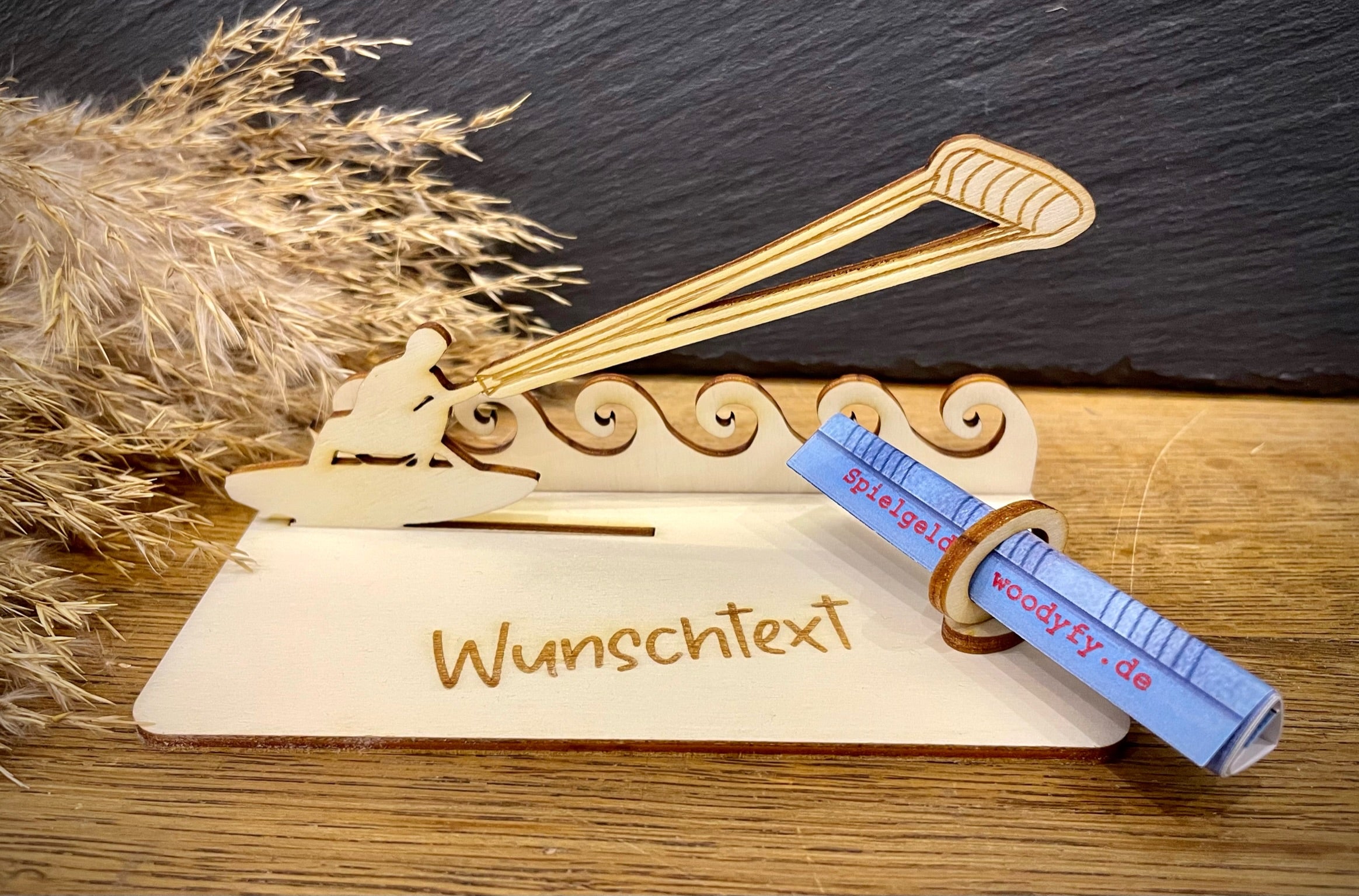 Geldscheinhalter Kitesurfer