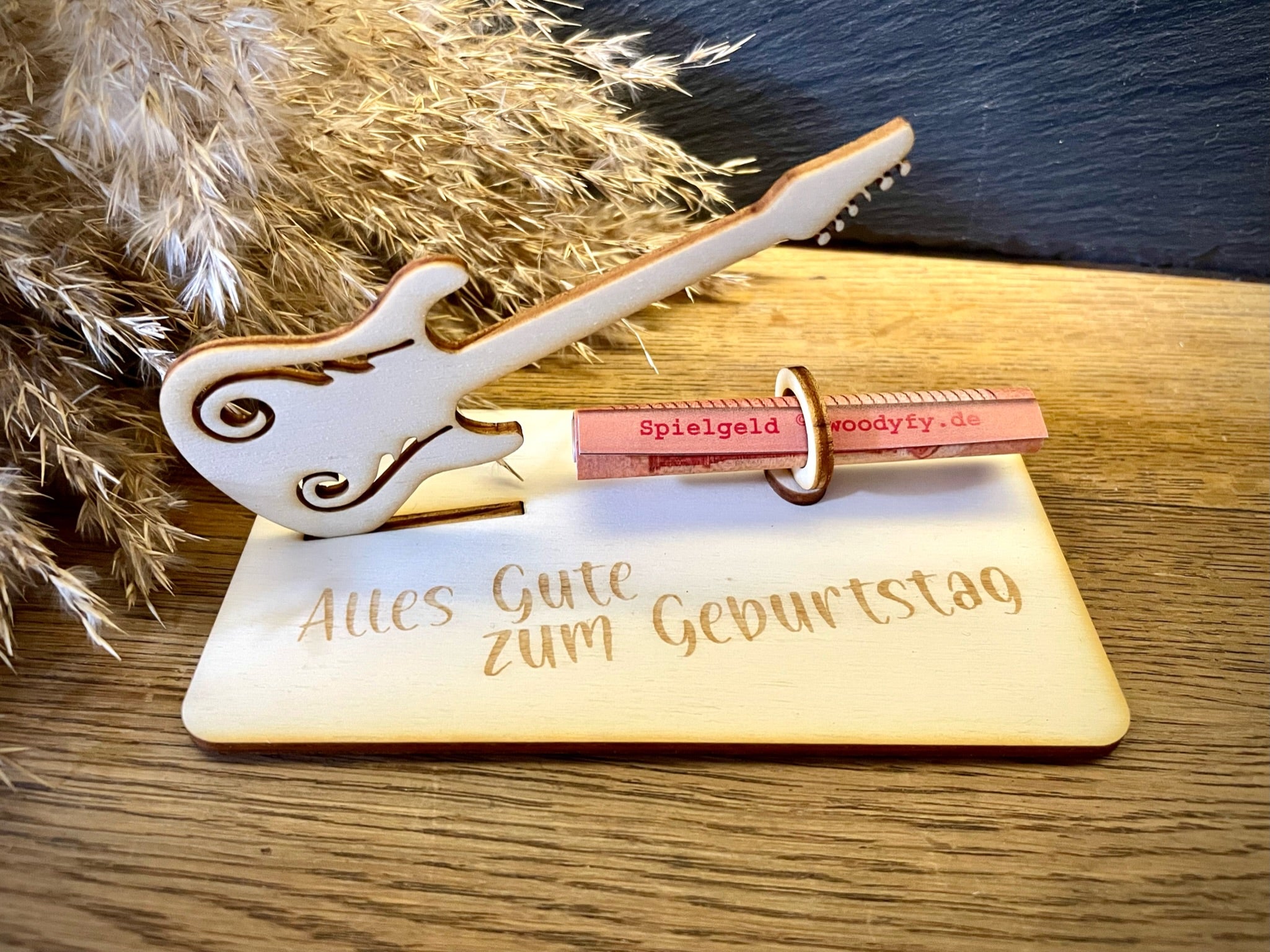Geldscheinhalter E-Gitarre