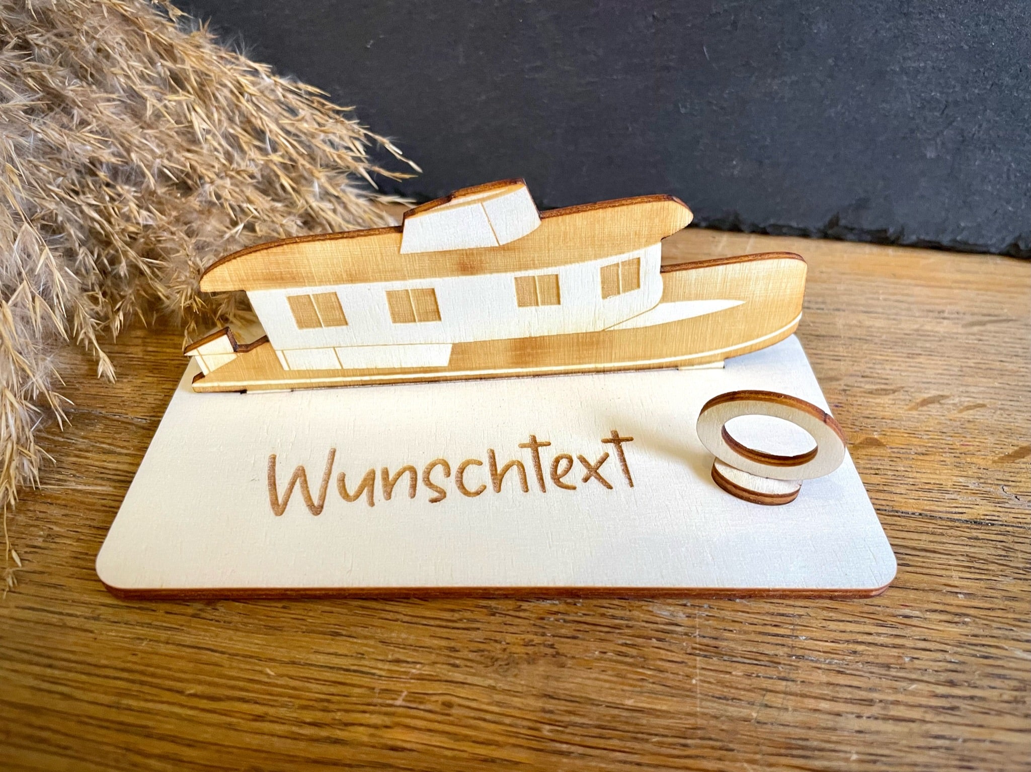 Geldscheinhalter Hausboot