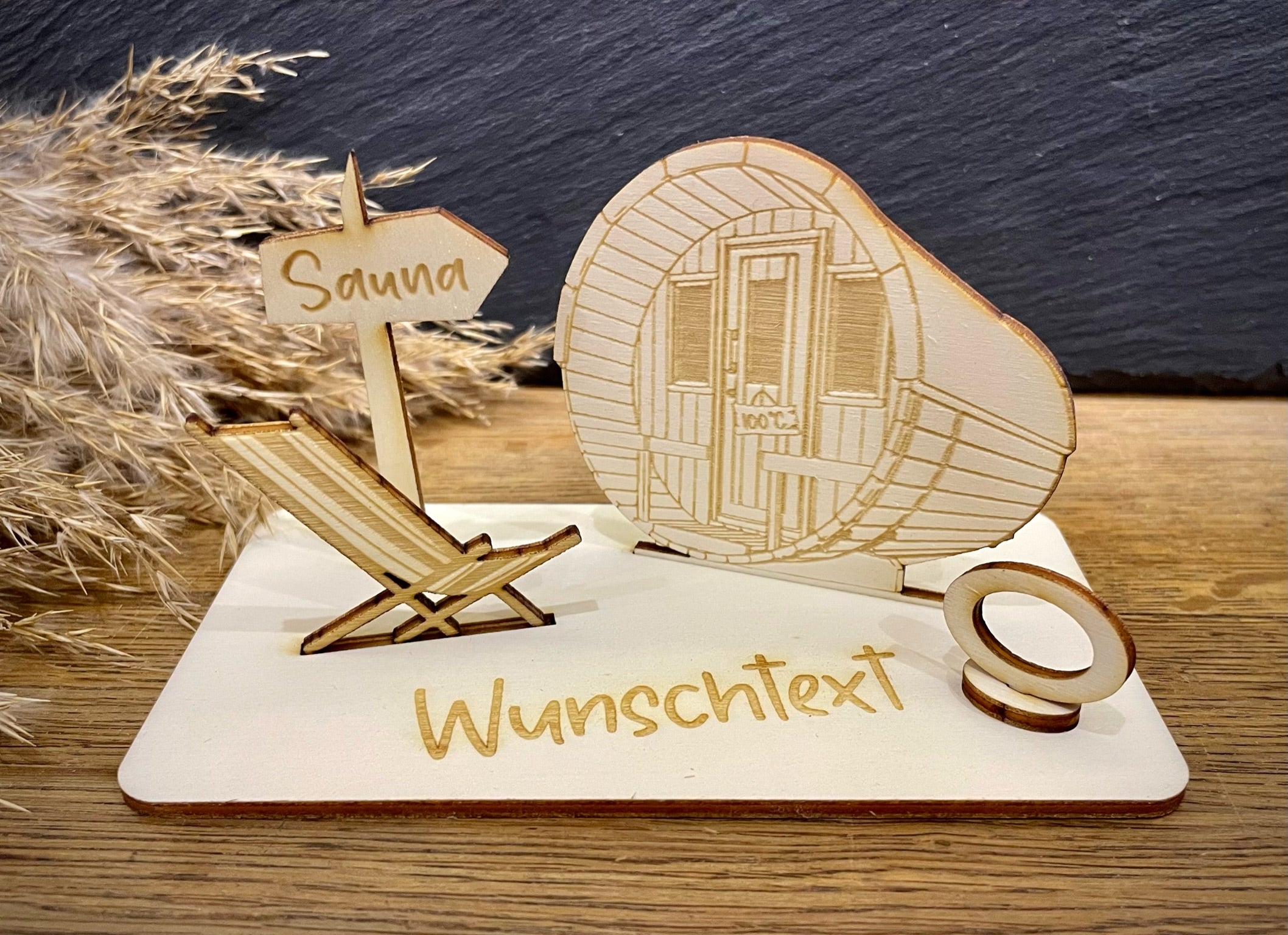 Geldscheinhalter Sauna, Wellness