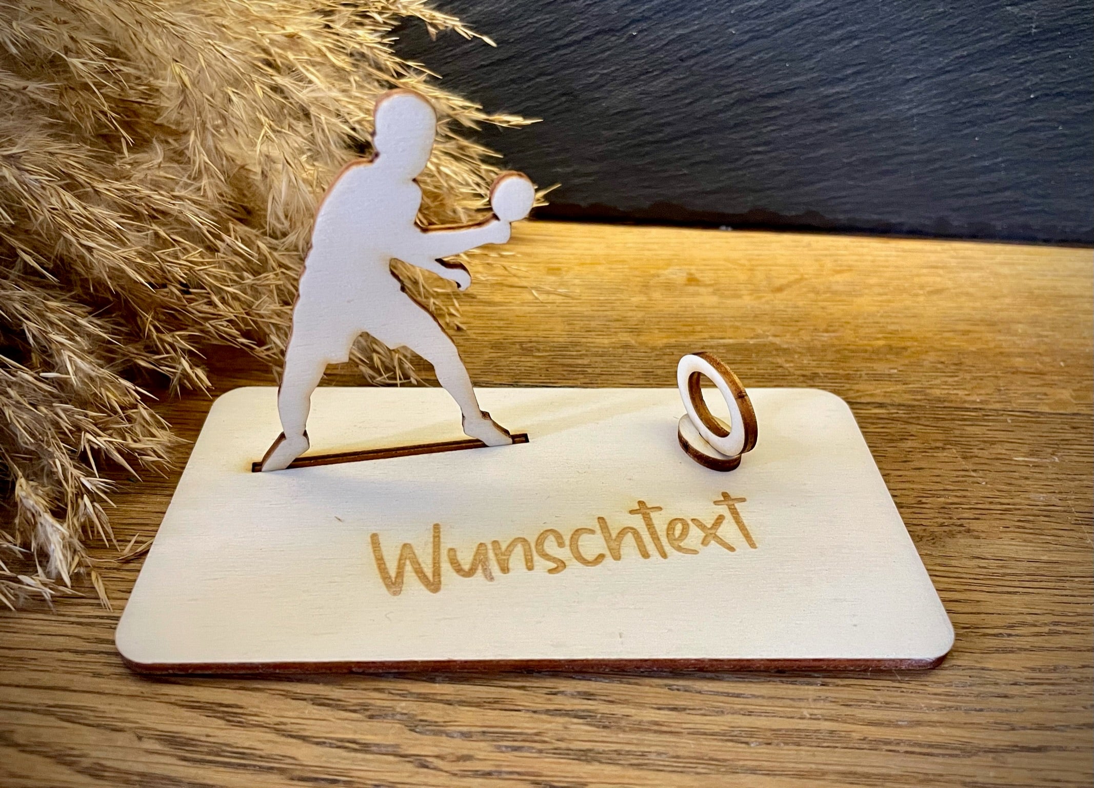 Geldscheinhalter Tischtennisspieler