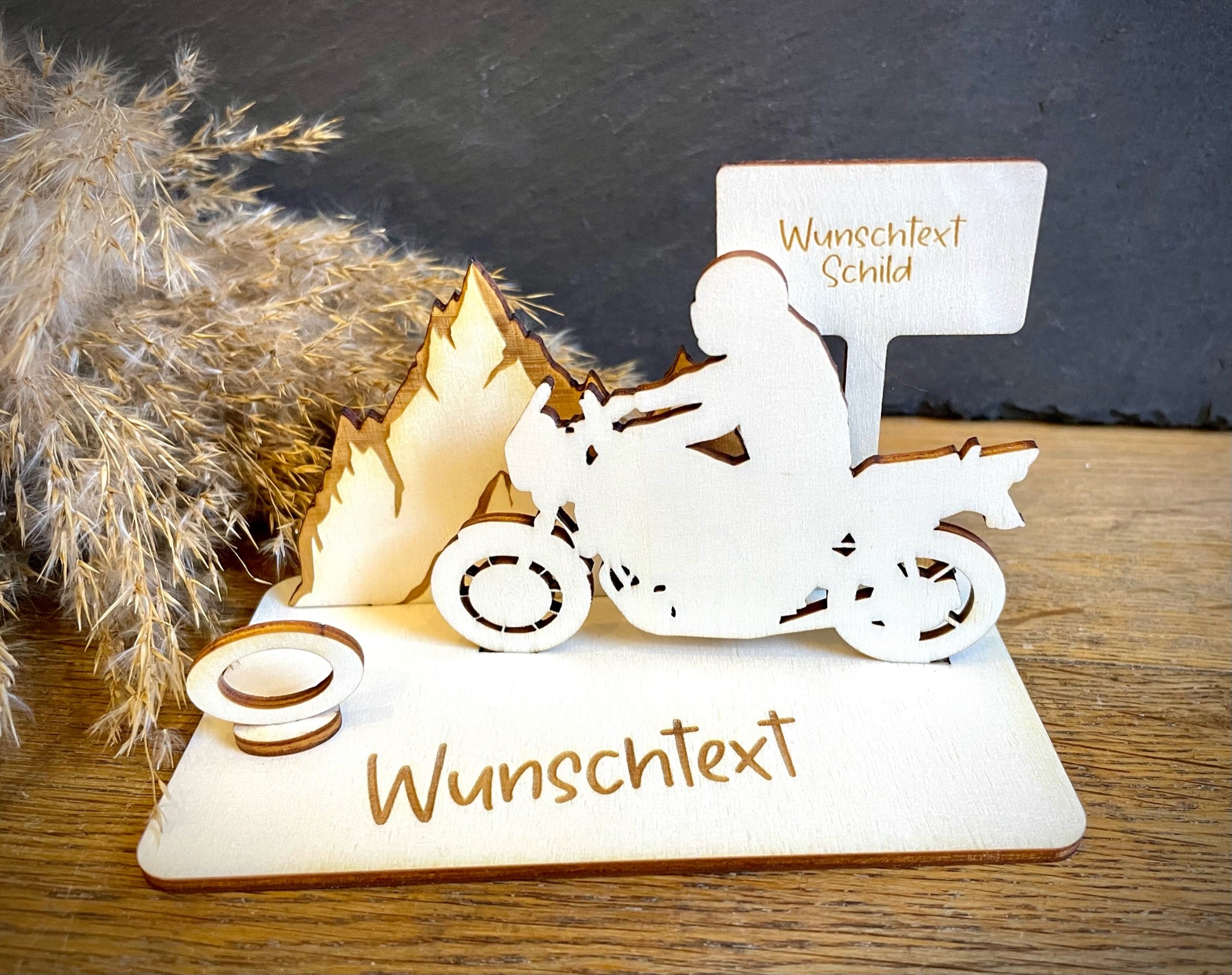 Geldscheinhalter Motorradtour, Bergtour