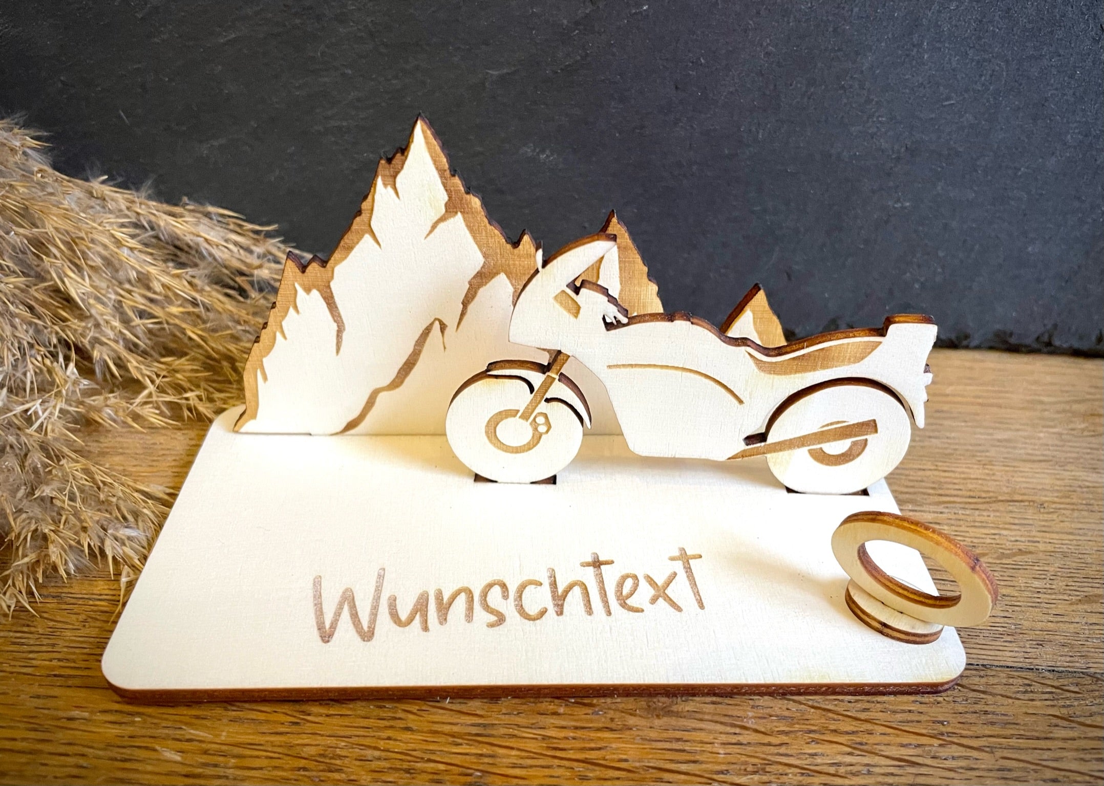 Geldscheinhalter Motorradtour, Bergtour