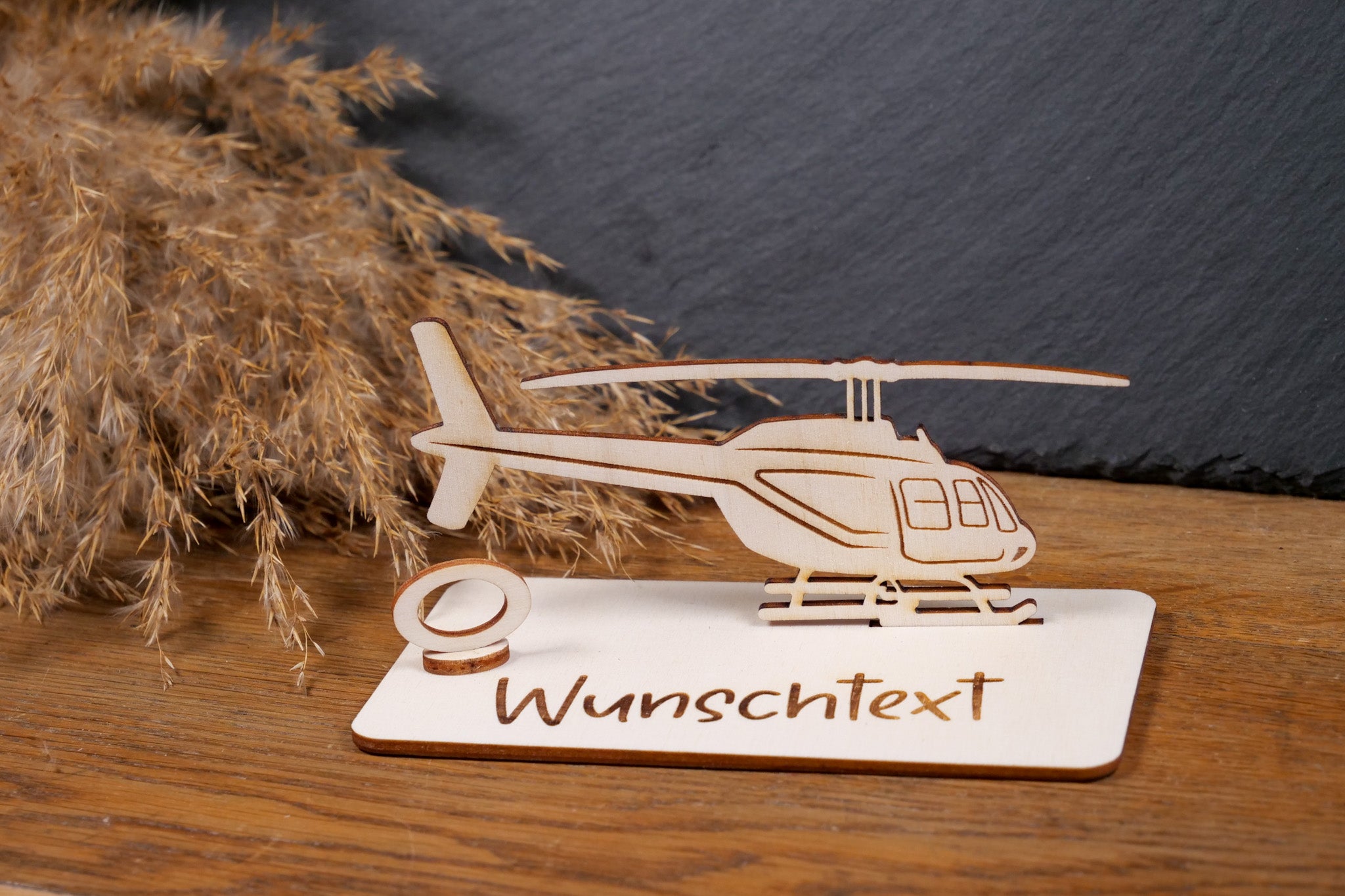 Geldscheinhalter Helikopter