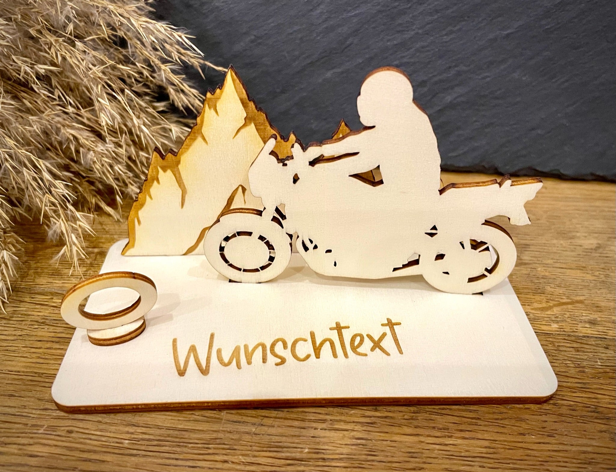 Geldscheinhalter Motorradtour, Bergtour