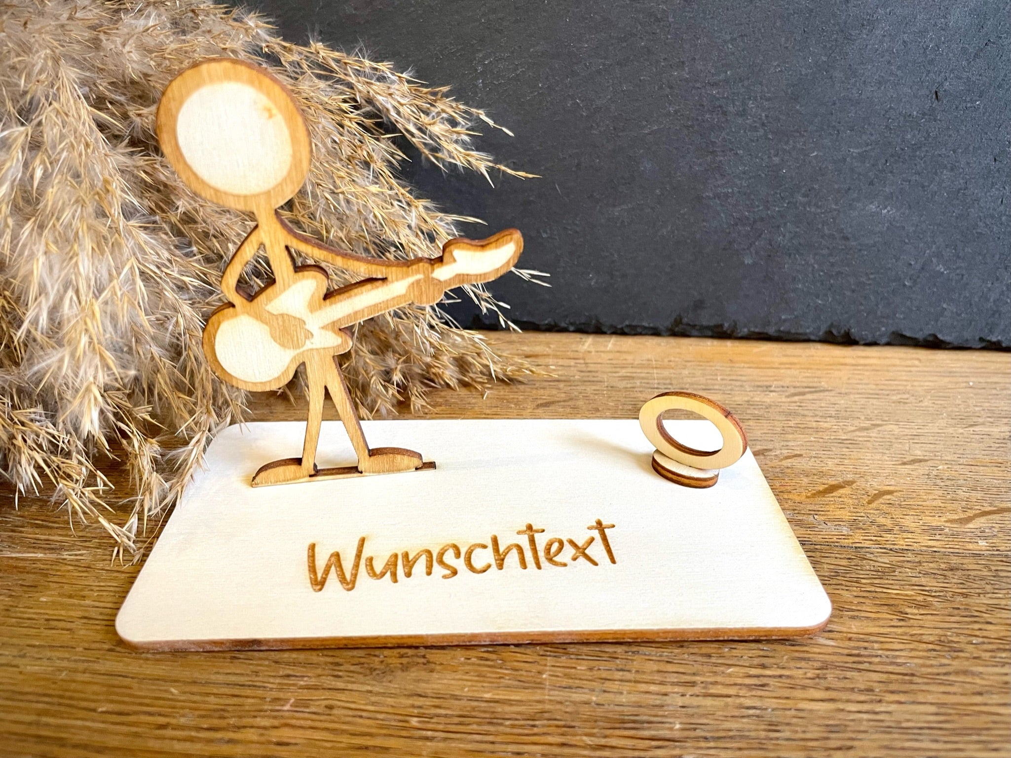 Geldscheinhalter Gitarre - Strichmännchen