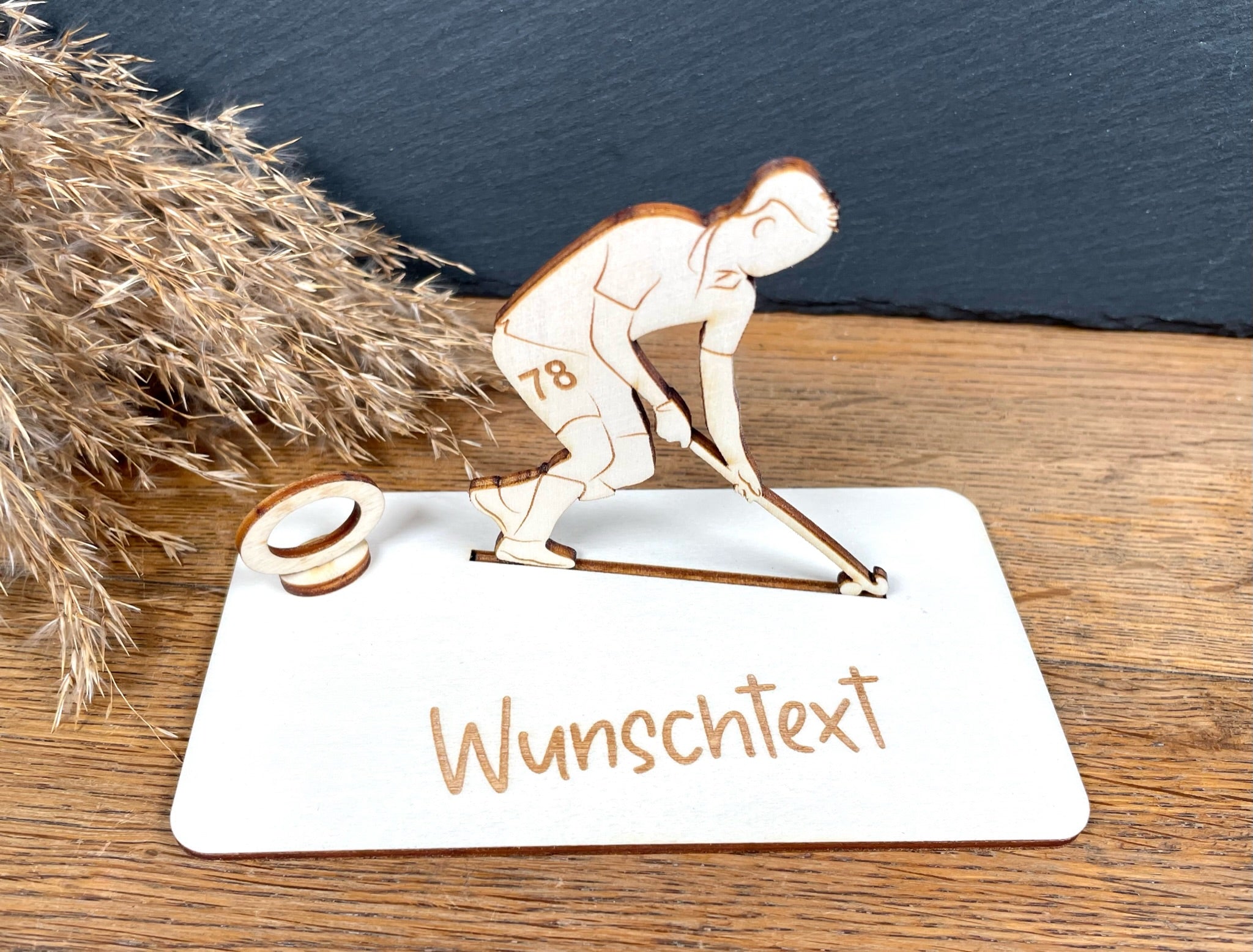 Geldscheinhalter Feldhockeyspieler