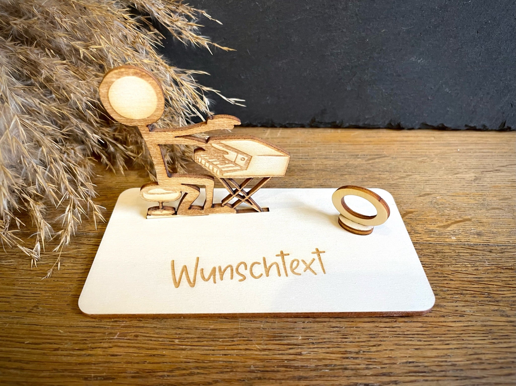 Geldscheinhalter Keyboard - Strichmännchen