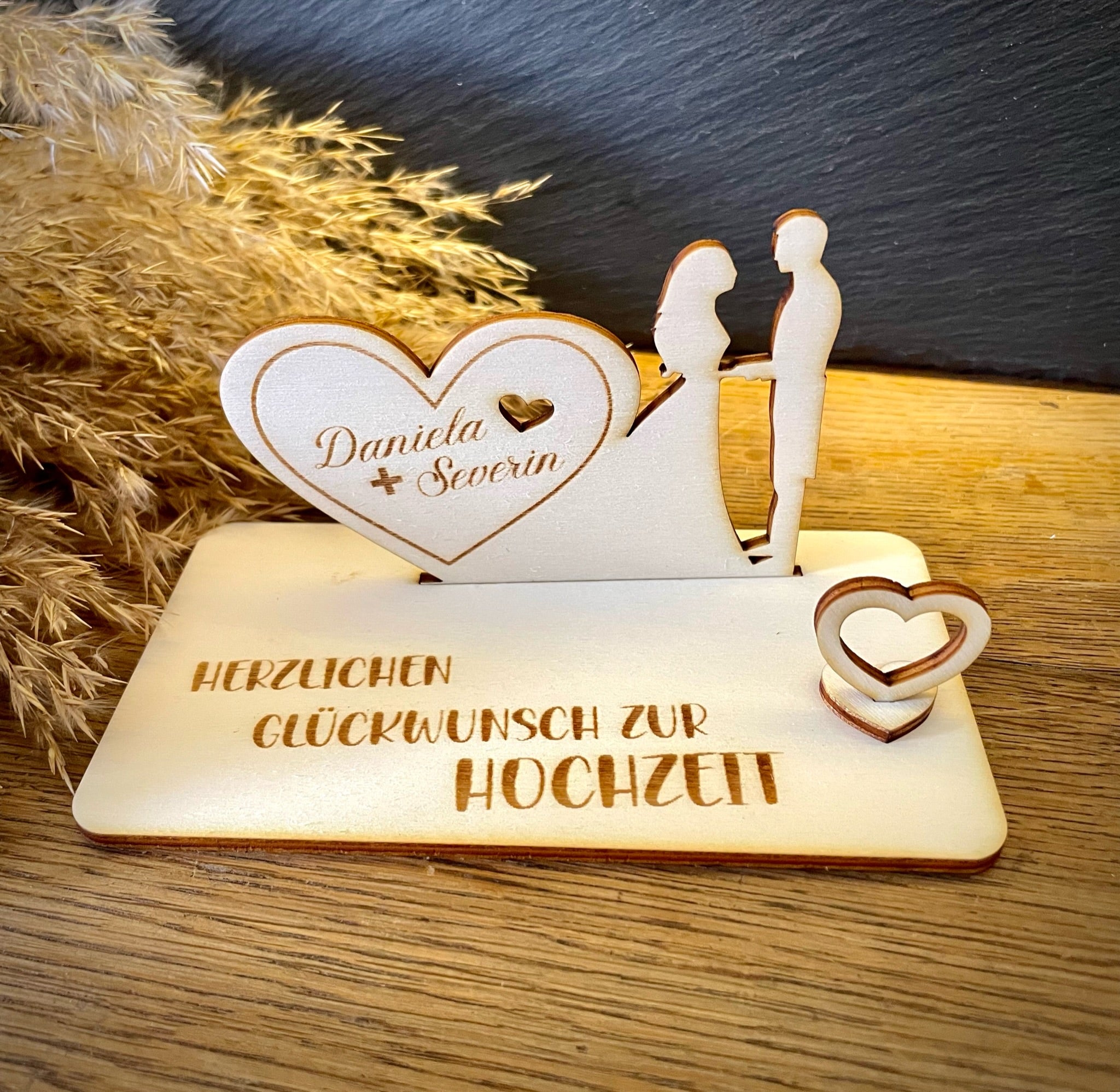 Geldscheinhalter Hochzeitspaar