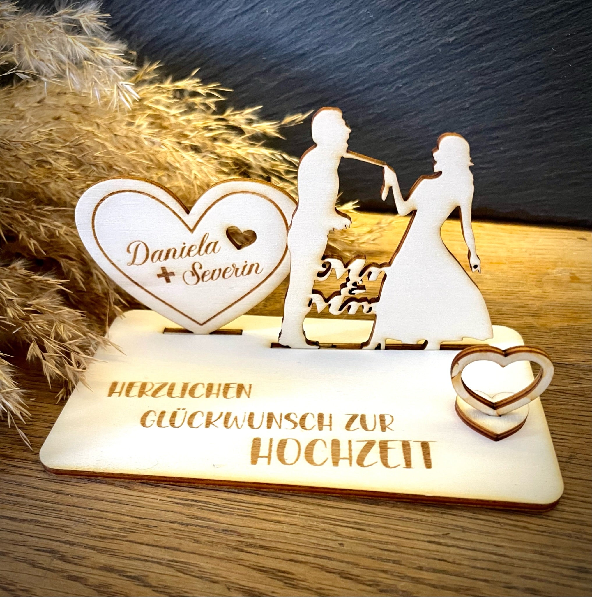 Geldscheinhalter Hochzeitspaar