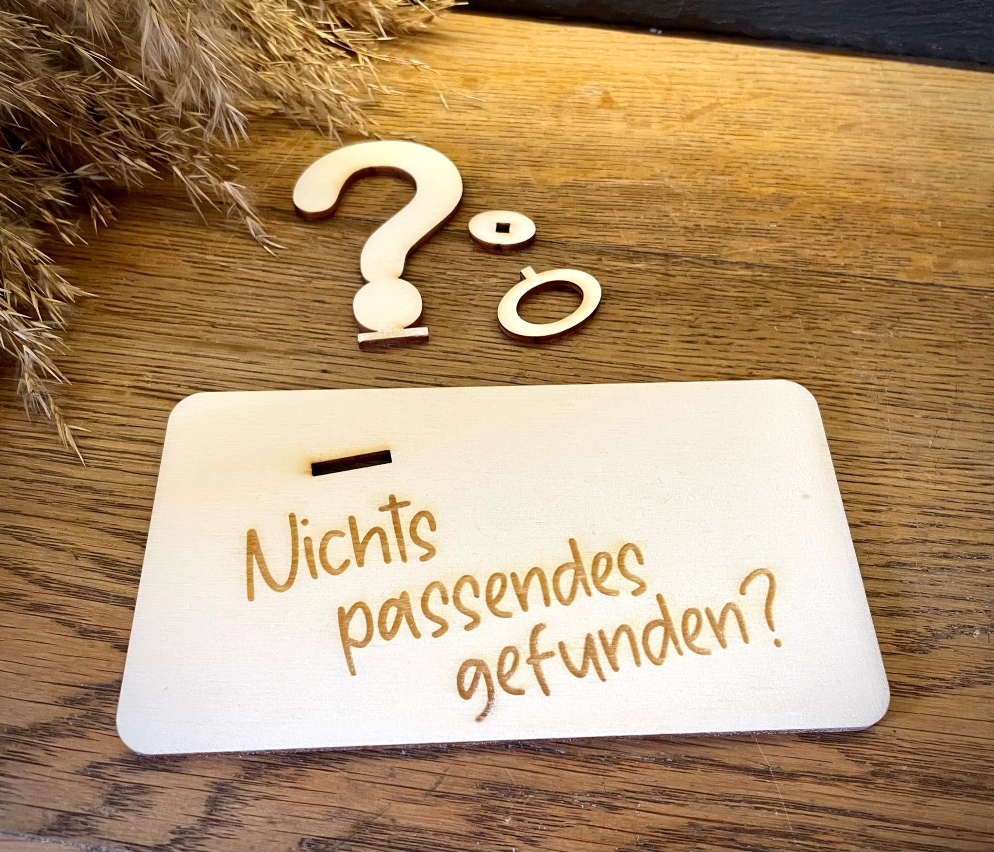 Geldscheinhalter Fragezeichen