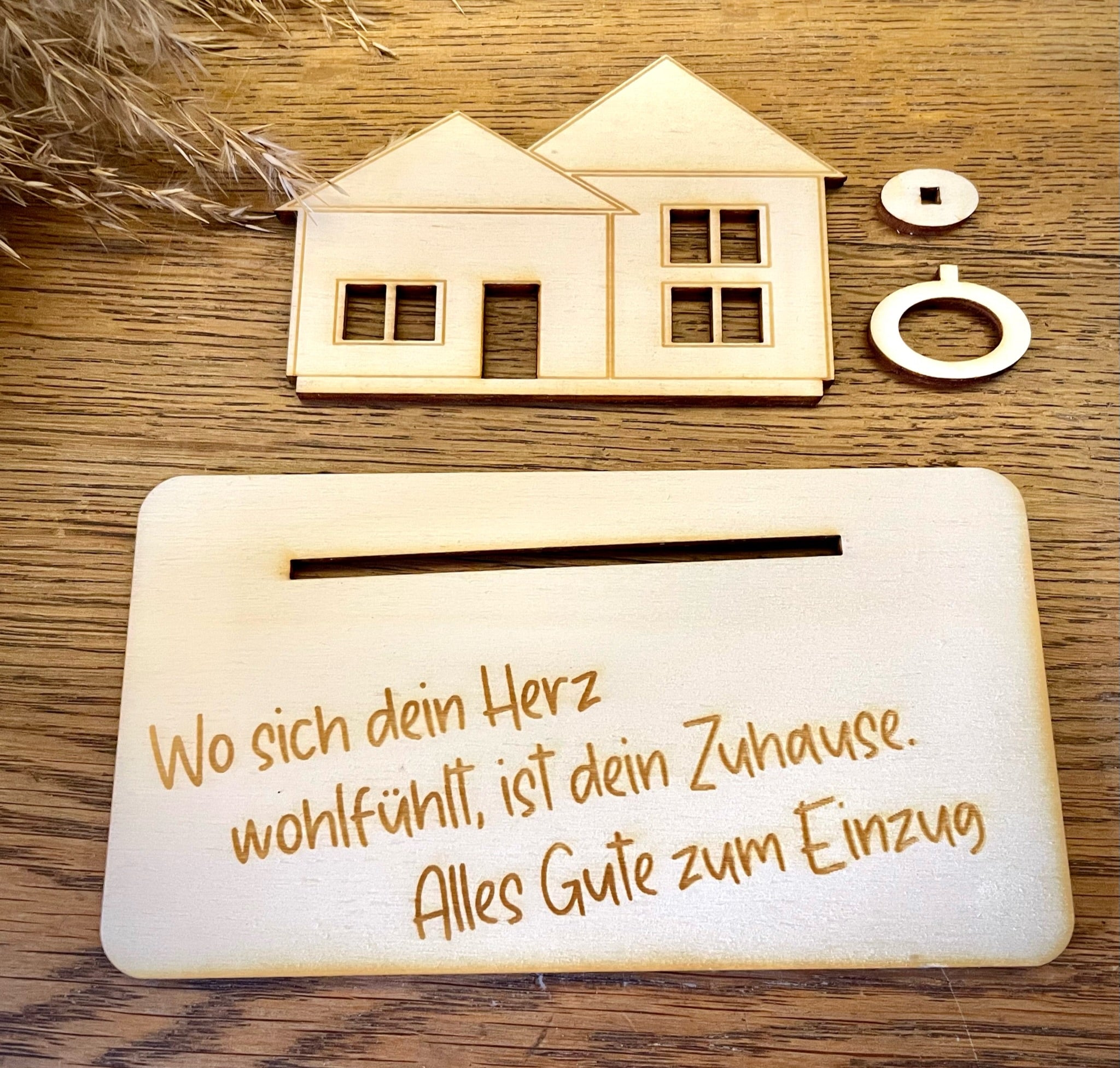 Geldscheinhalter Haus