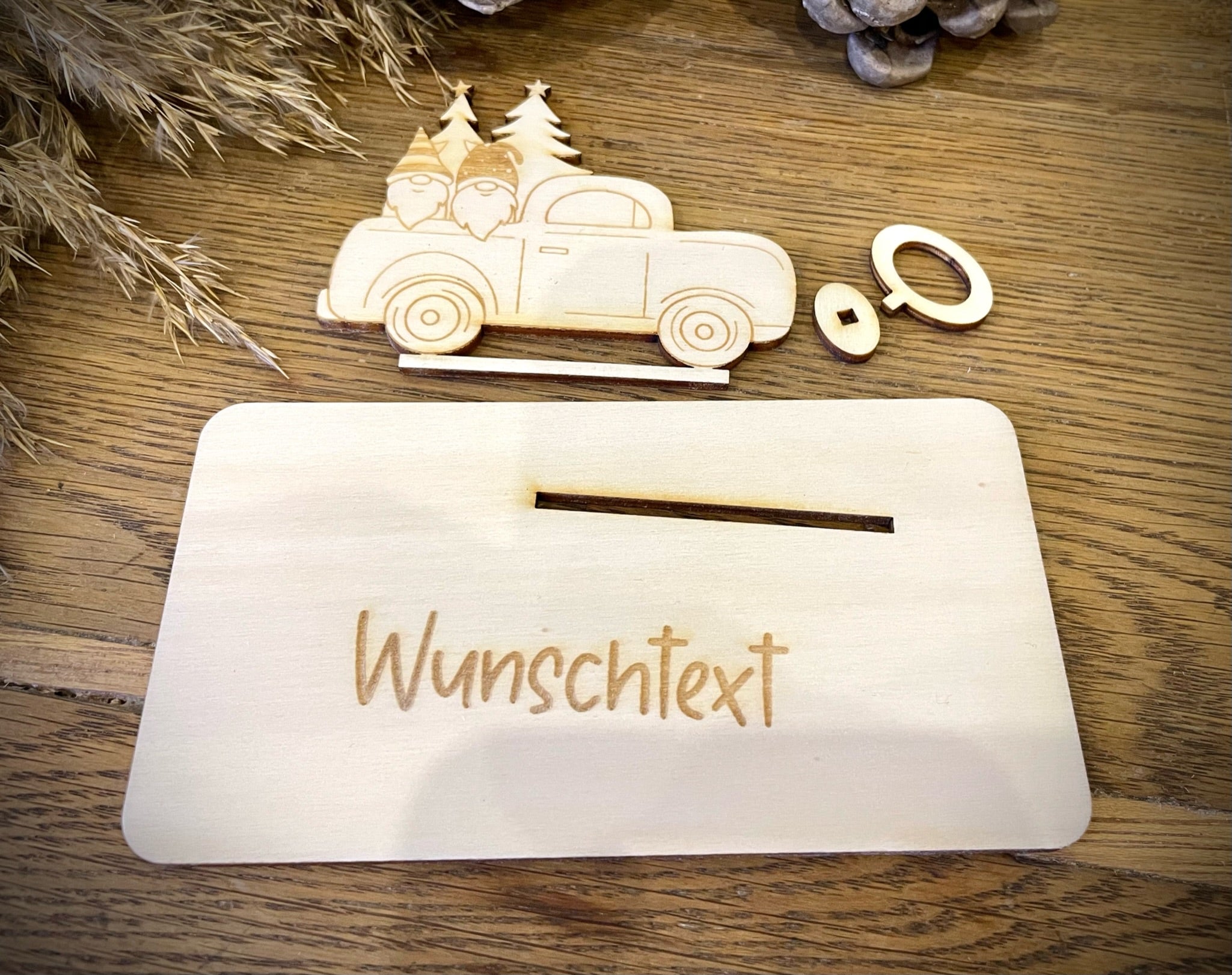 Geldscheinhalter Weihnachtswichtel