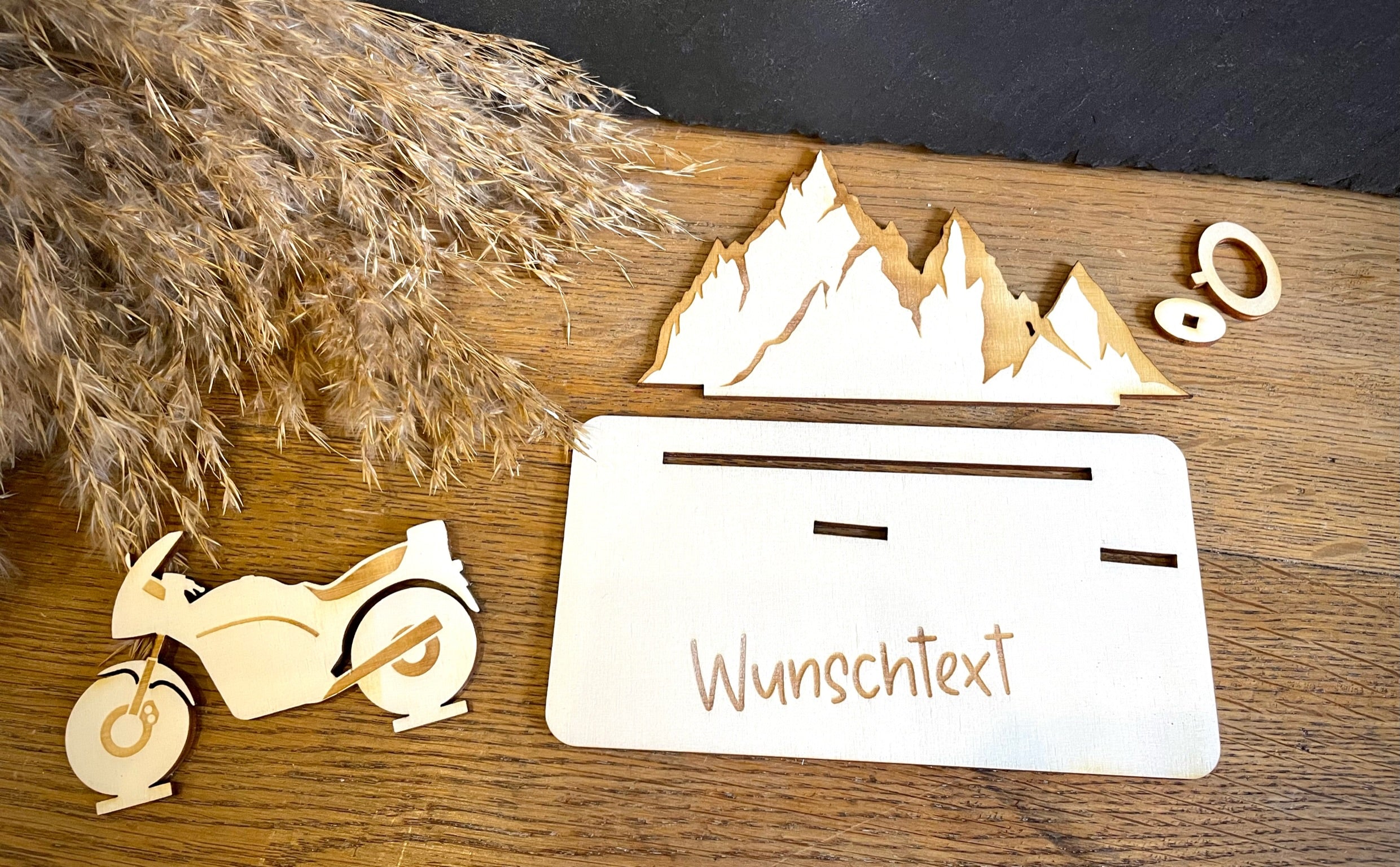 Geldscheinhalter Motorradtour, Bergtour