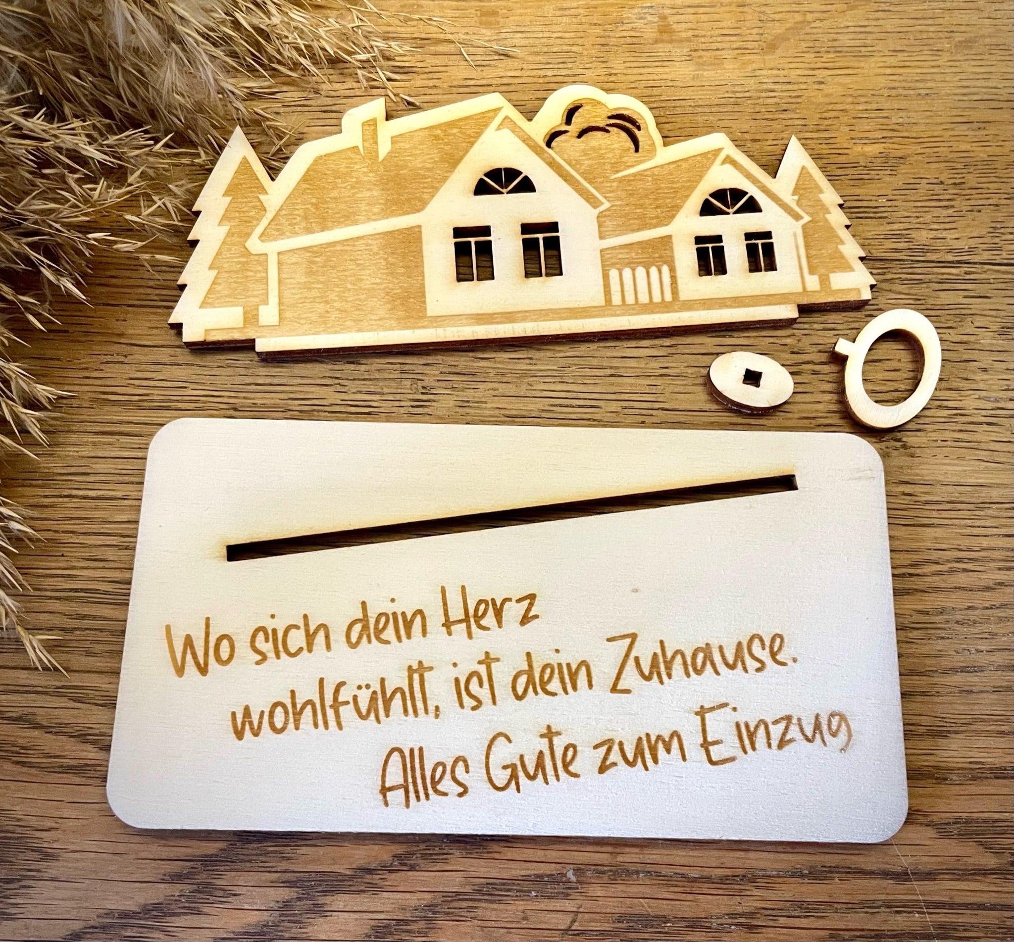 Geldscheinhalter Haus