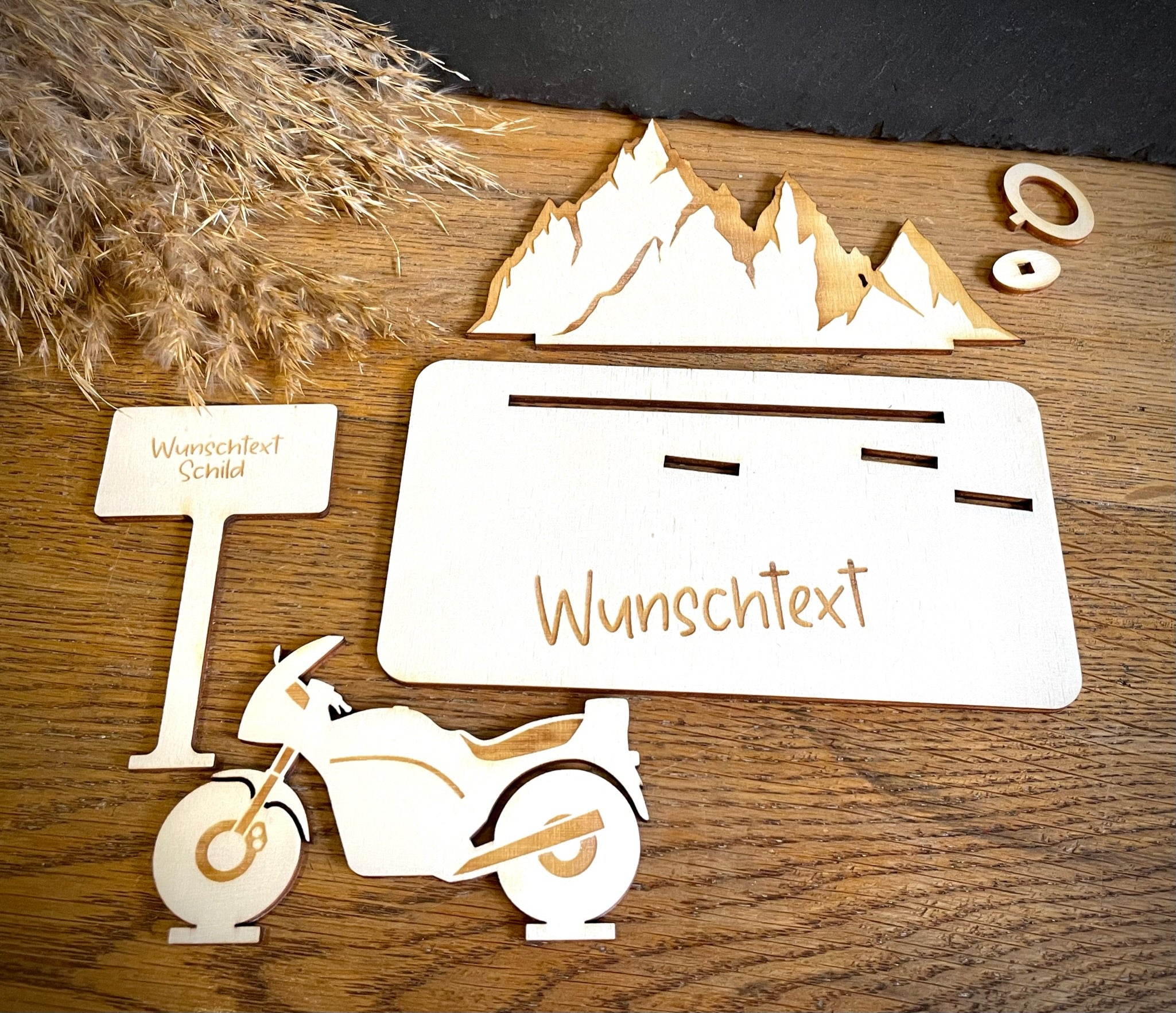 Geldscheinhalter Motorradtour, Bergtour