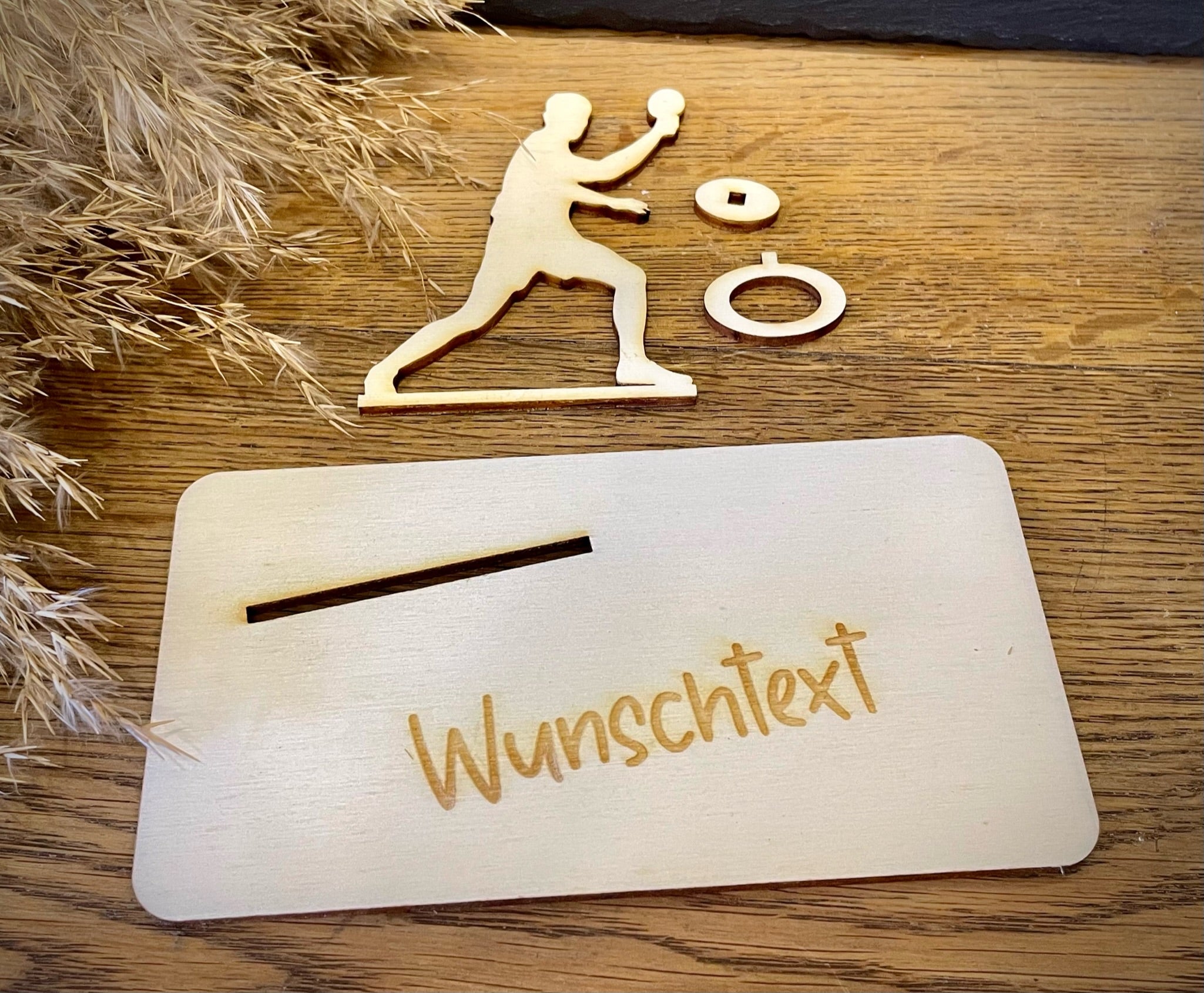 Geldscheinhalter Tischtennisspieler