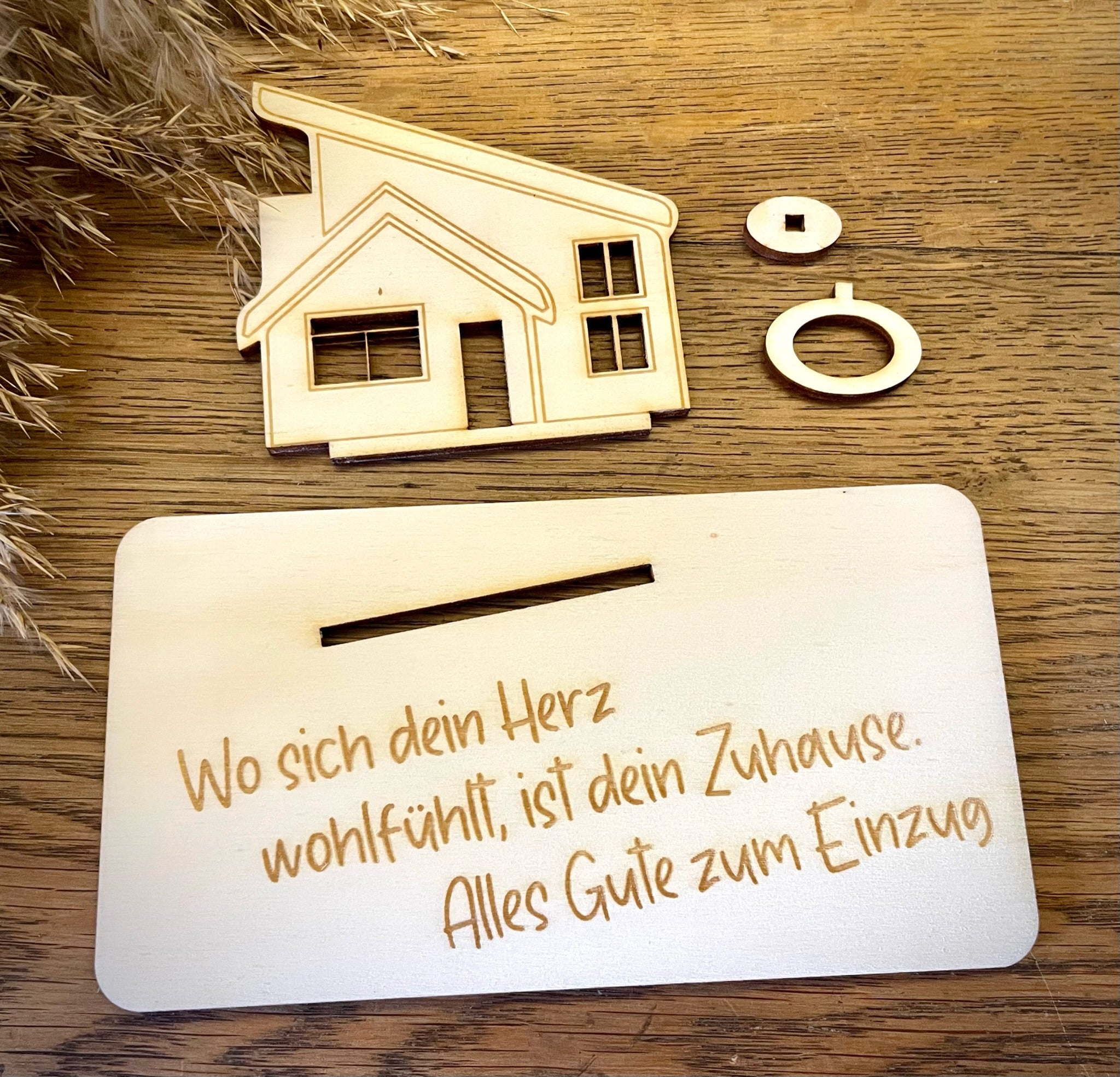 Geldscheinhalter Haus