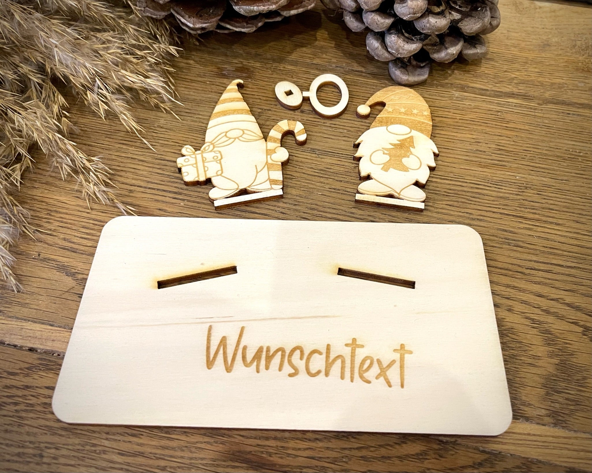 Geldscheinhalter Weihnachtswichtel