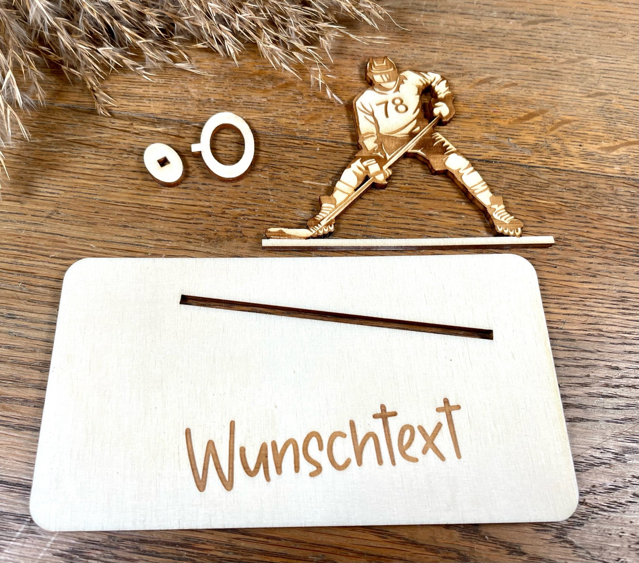 Geldscheinhalter Inlinehockeyspieler