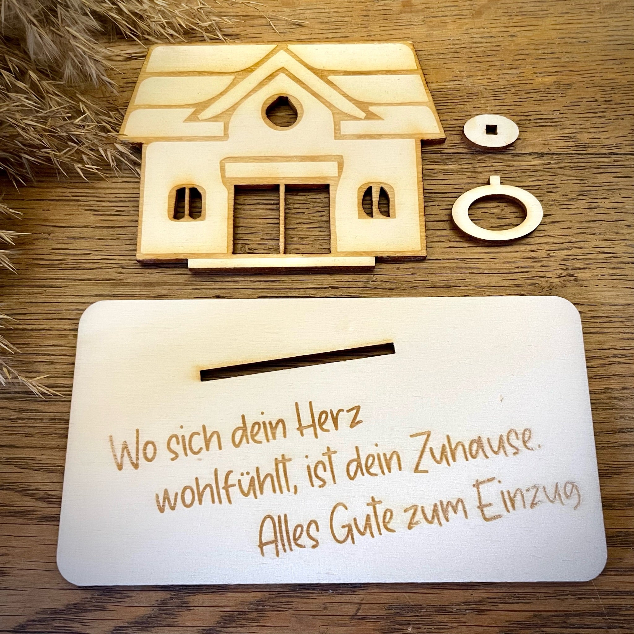 Geldscheinhalter Haus