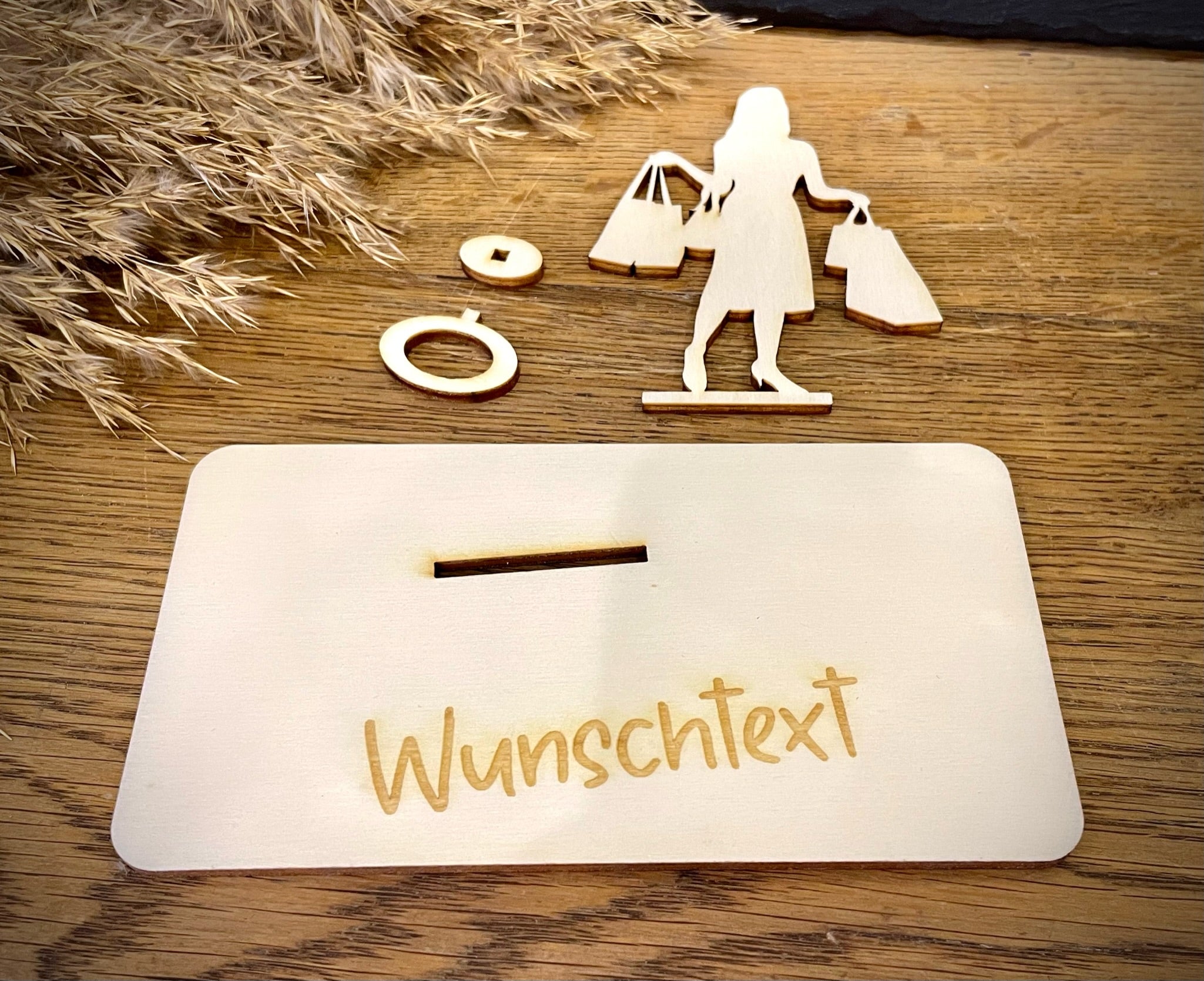 Geldscheinhalter Shoppingtour