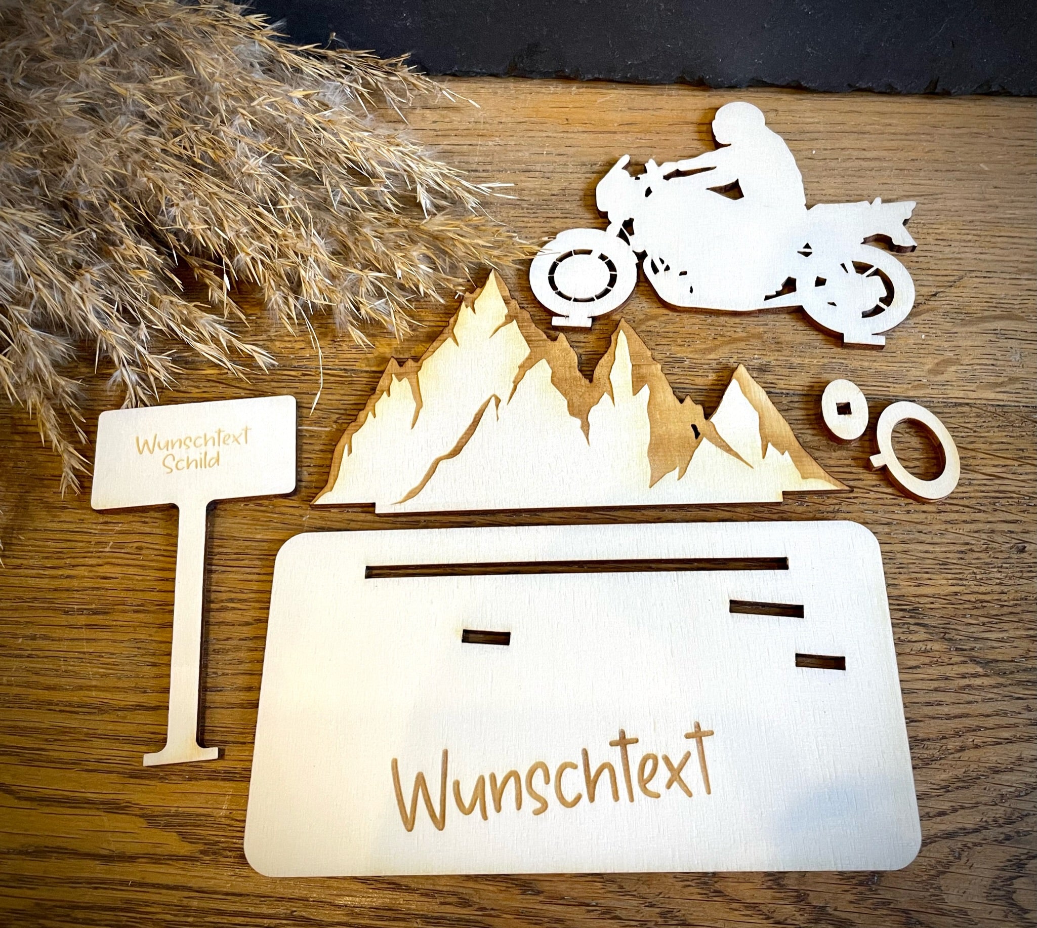 Geldscheinhalter Motorradtour, Bergtour