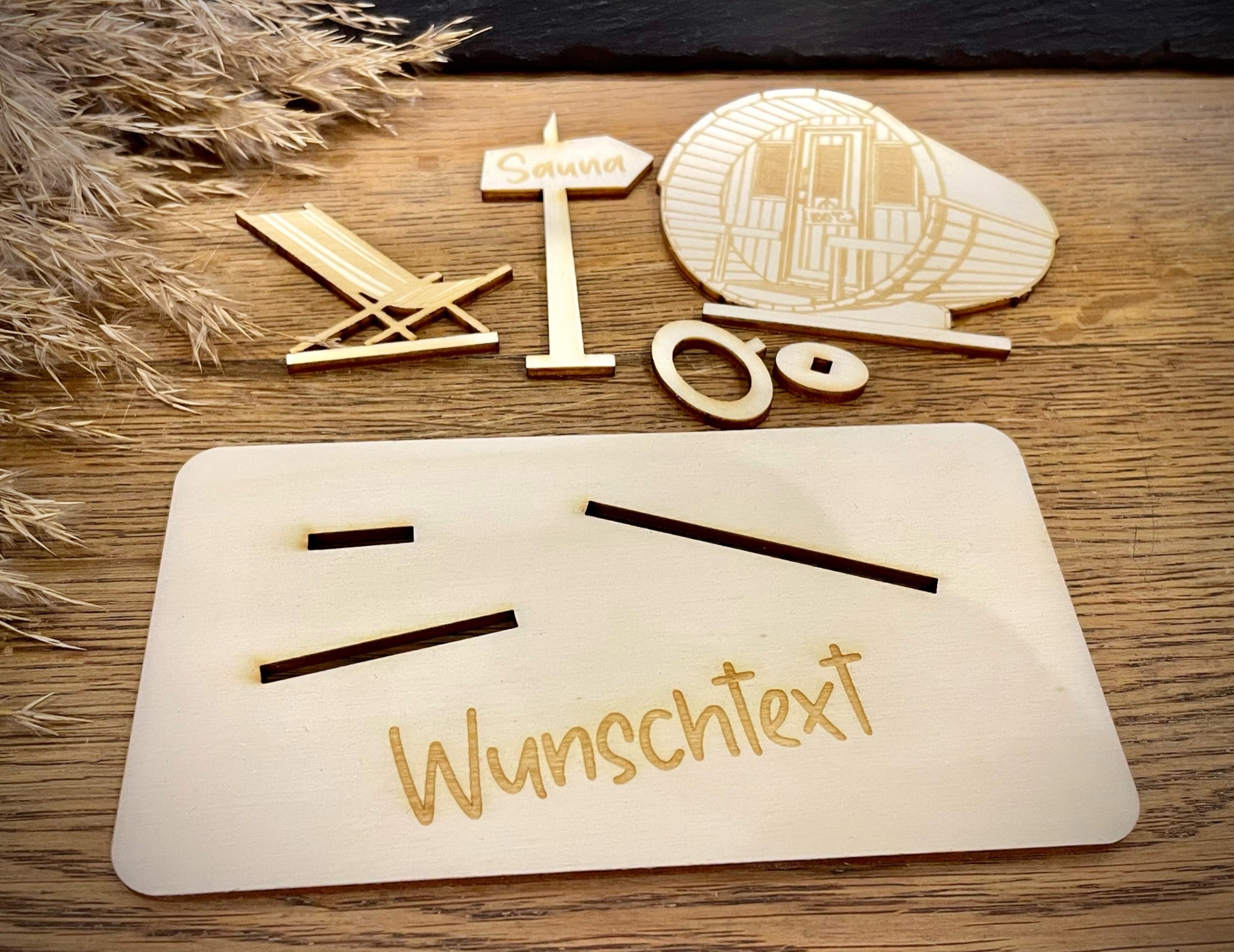 Geldscheinhalter Sauna, Wellness