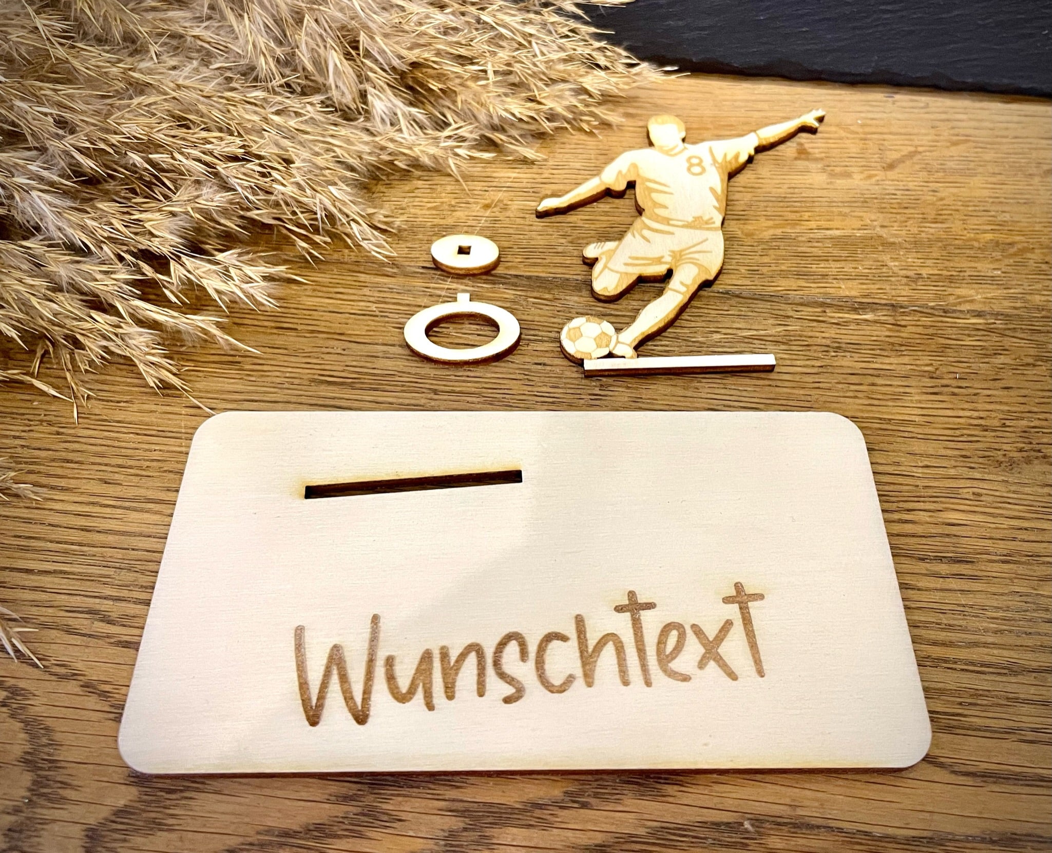 Geldscheinhalter Fußballspieler