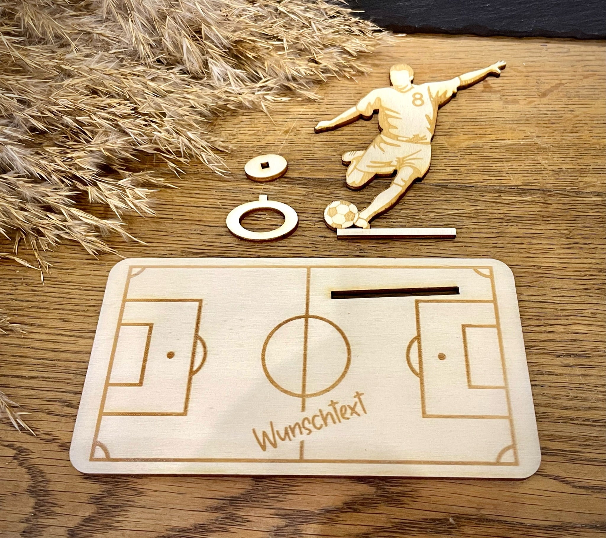 Geldscheinhalter Fußballspieler