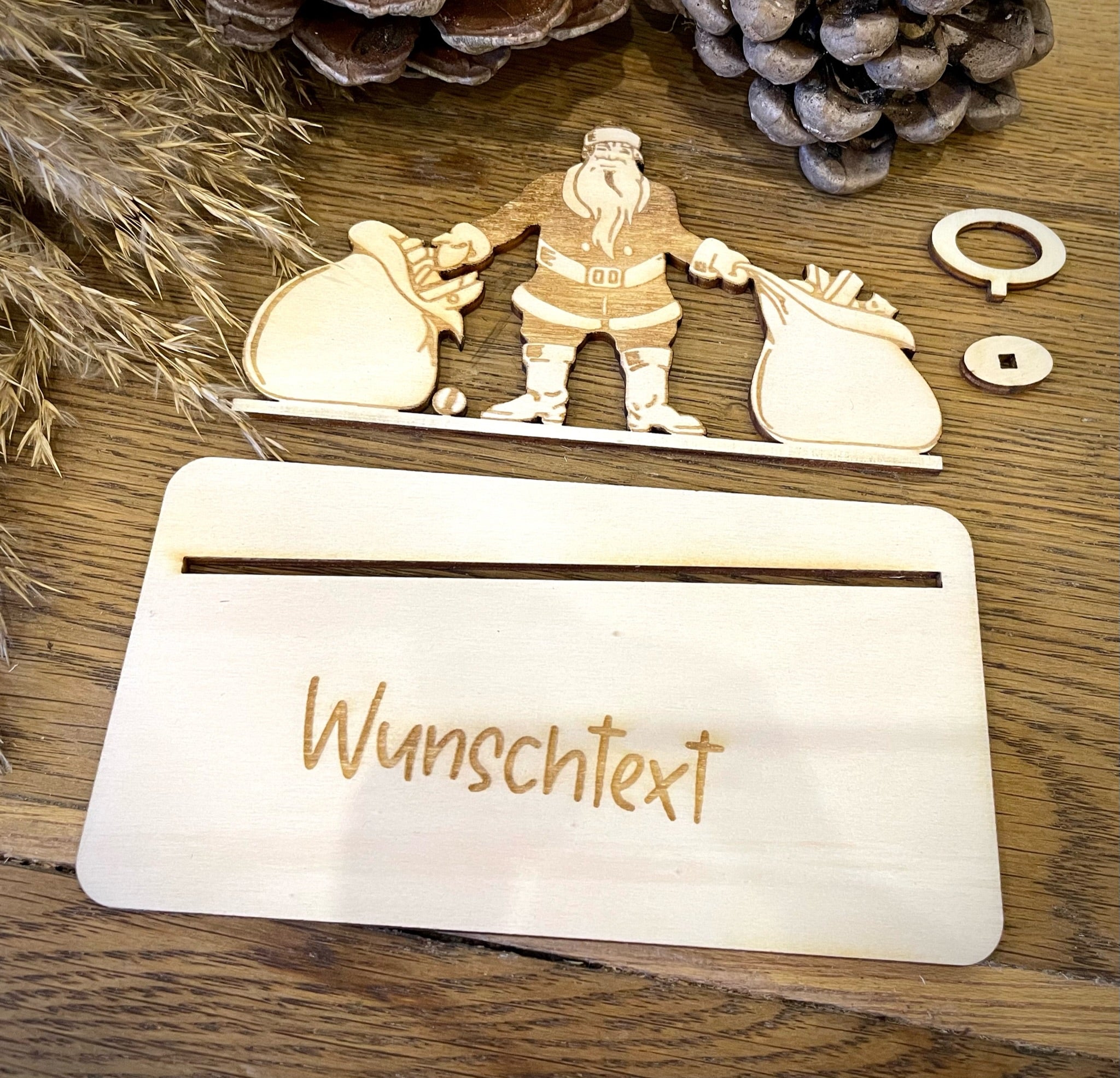 Geldscheinhalter Weihnachtsmann