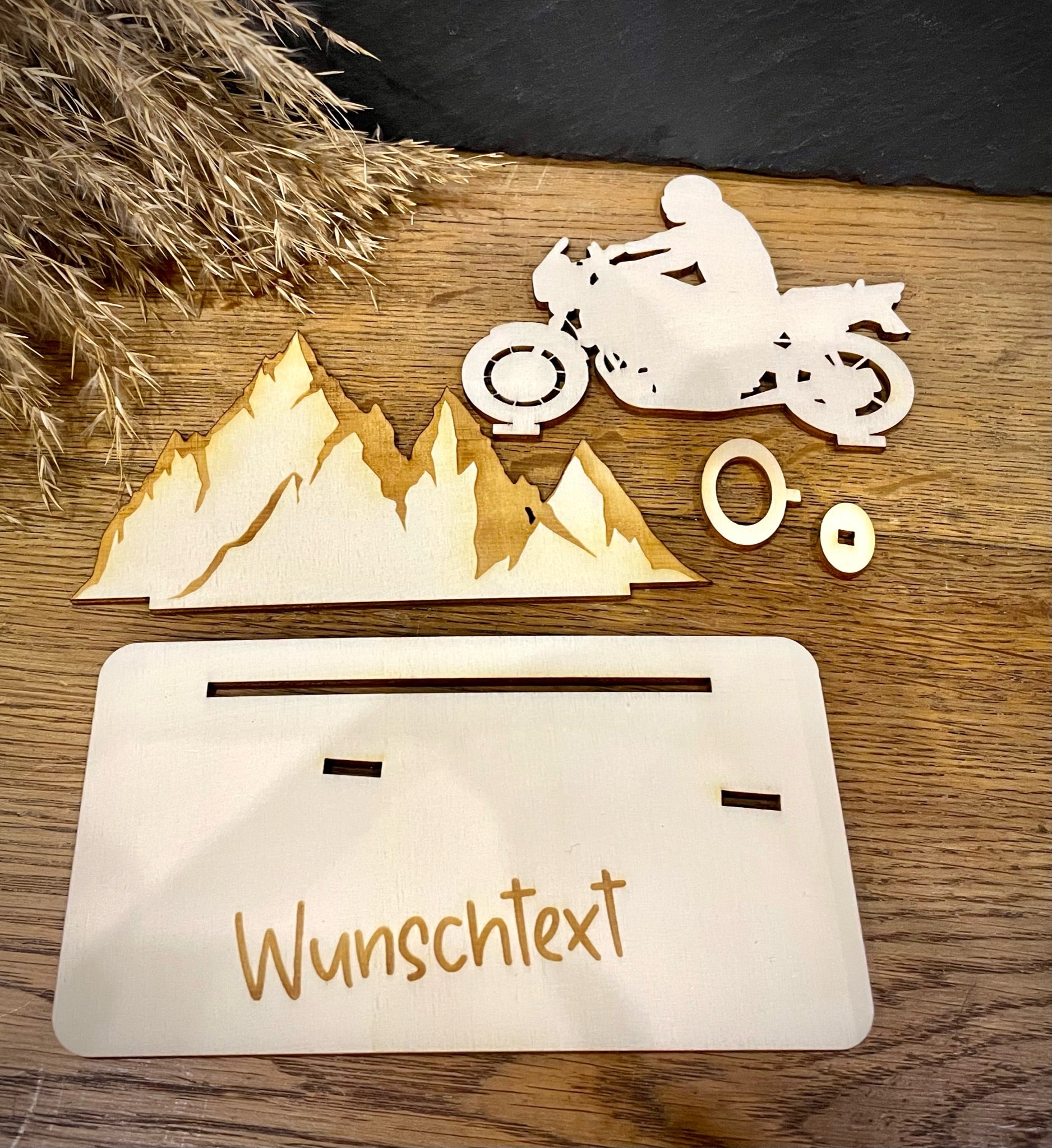 Geldscheinhalter Motorradtour, Bergtour