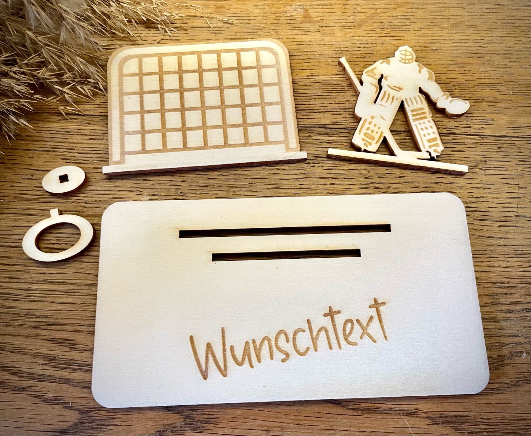 Geldscheinhalter Goalie, Torhüter, Eishockey