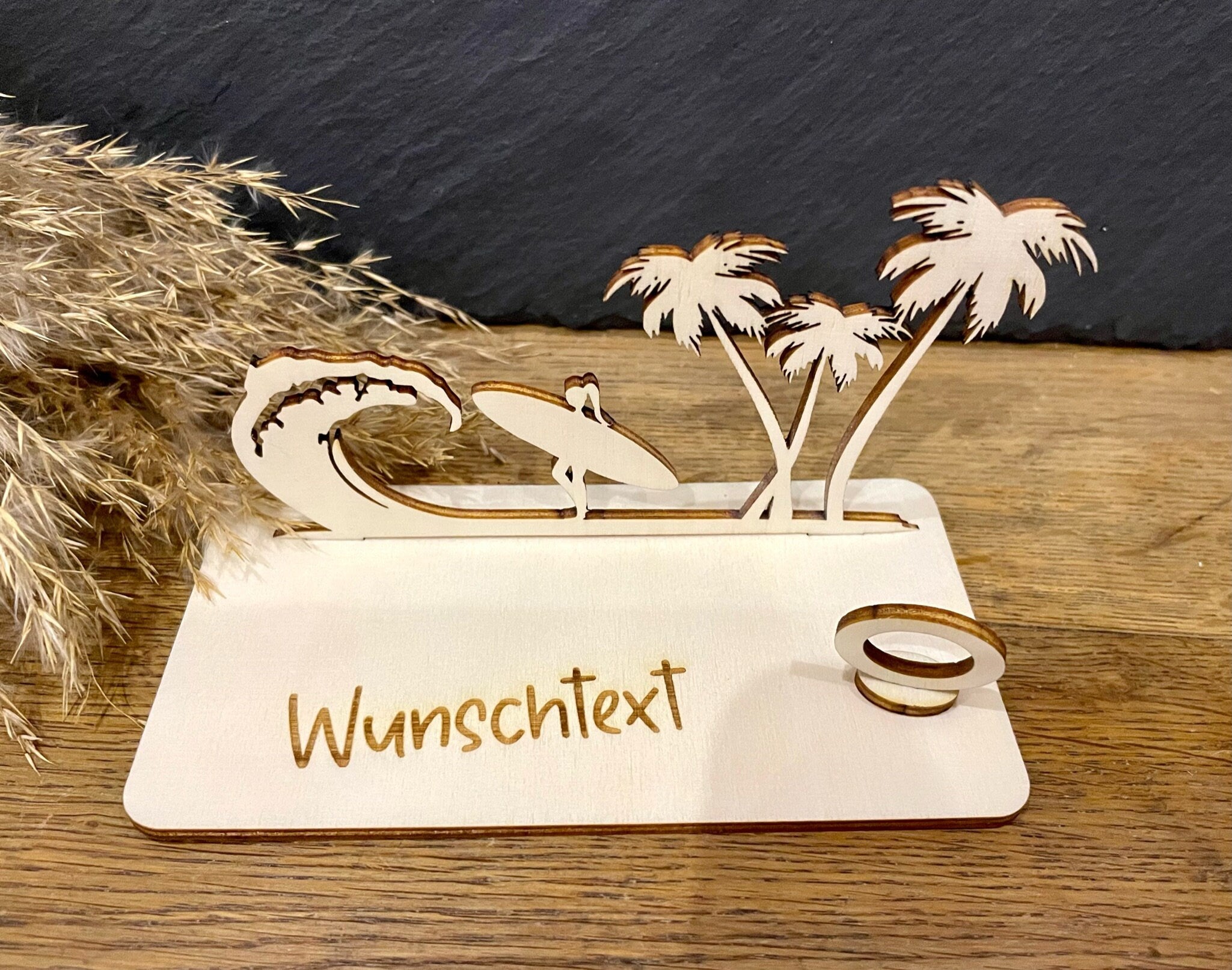 Geldscheinhalter Urlaub, Surfen